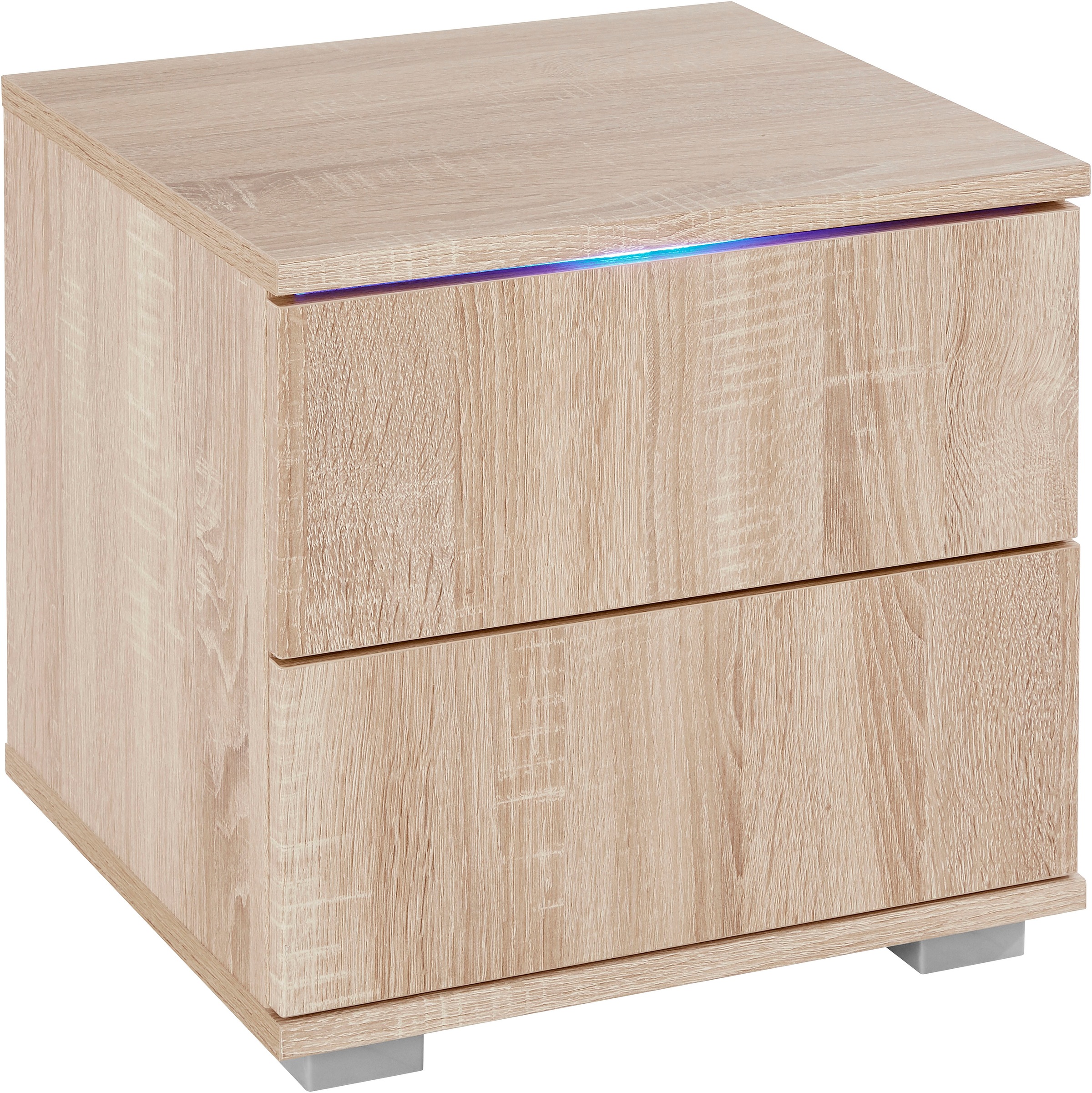 priess Nachtkommode mit LED-Beleuchtung und Push-to-open günstig online kaufen