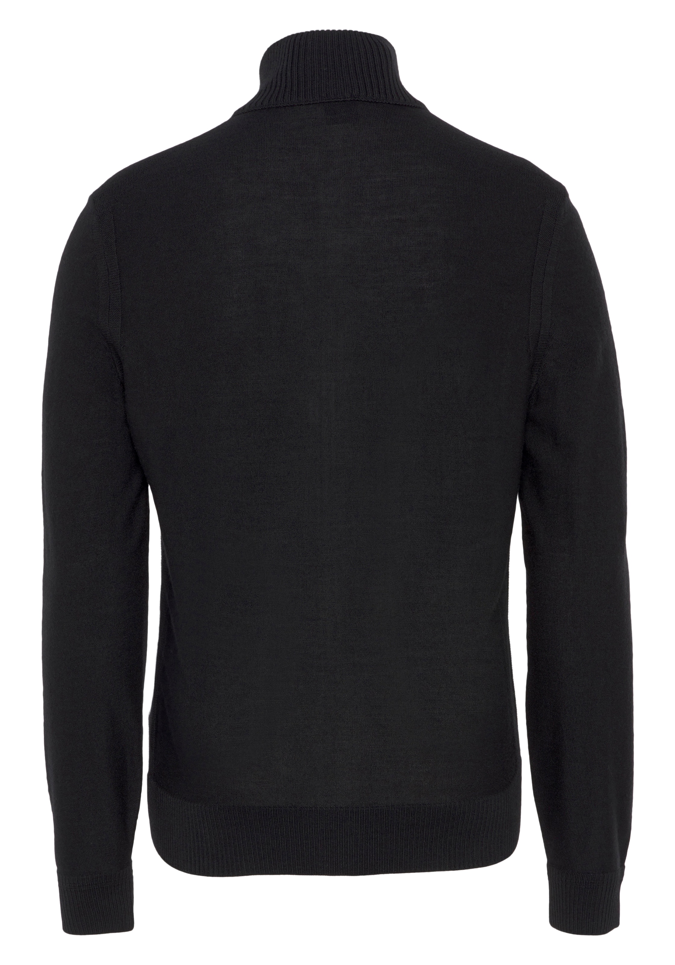 BOSS ORANGE Strickjacke »Avac« mit Logostickerei auf der Brust