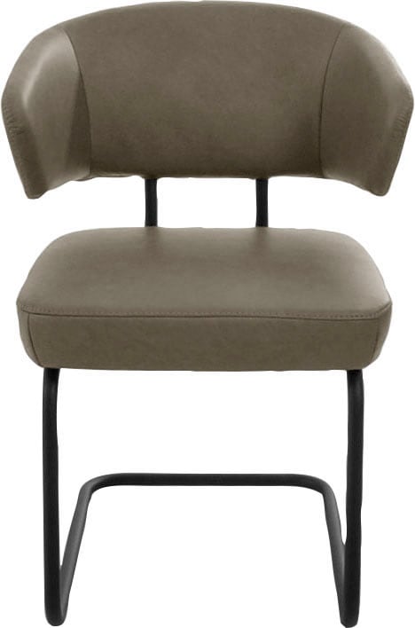 K+W Komfort & Wohnen Freischwinger »Mikkado Tube« () 1 Stk.abgerundeter Rüc günstig online kaufen