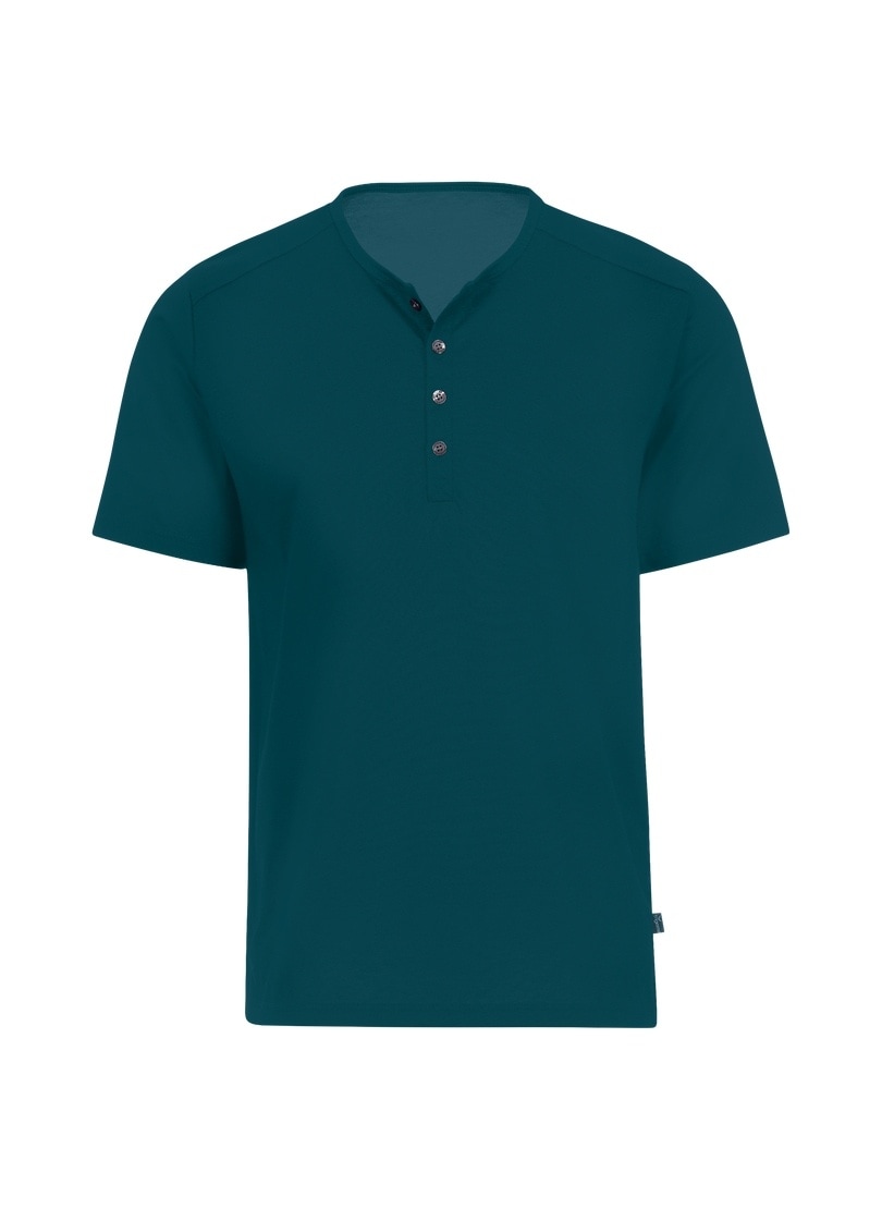Knopfleiste Trigema T-Shirt mit T-Shirt Baumwolle« kaufen DELUXE online »TRIGEMA