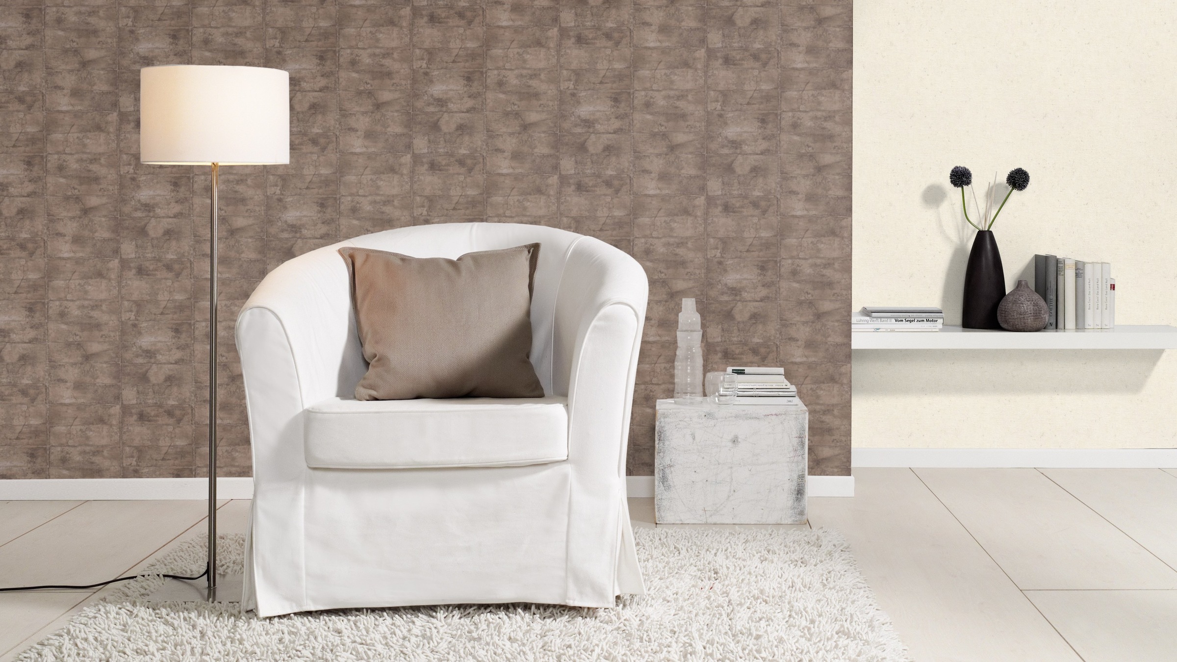 Rasch Vliestapete »Concrete«, 3D-Optik