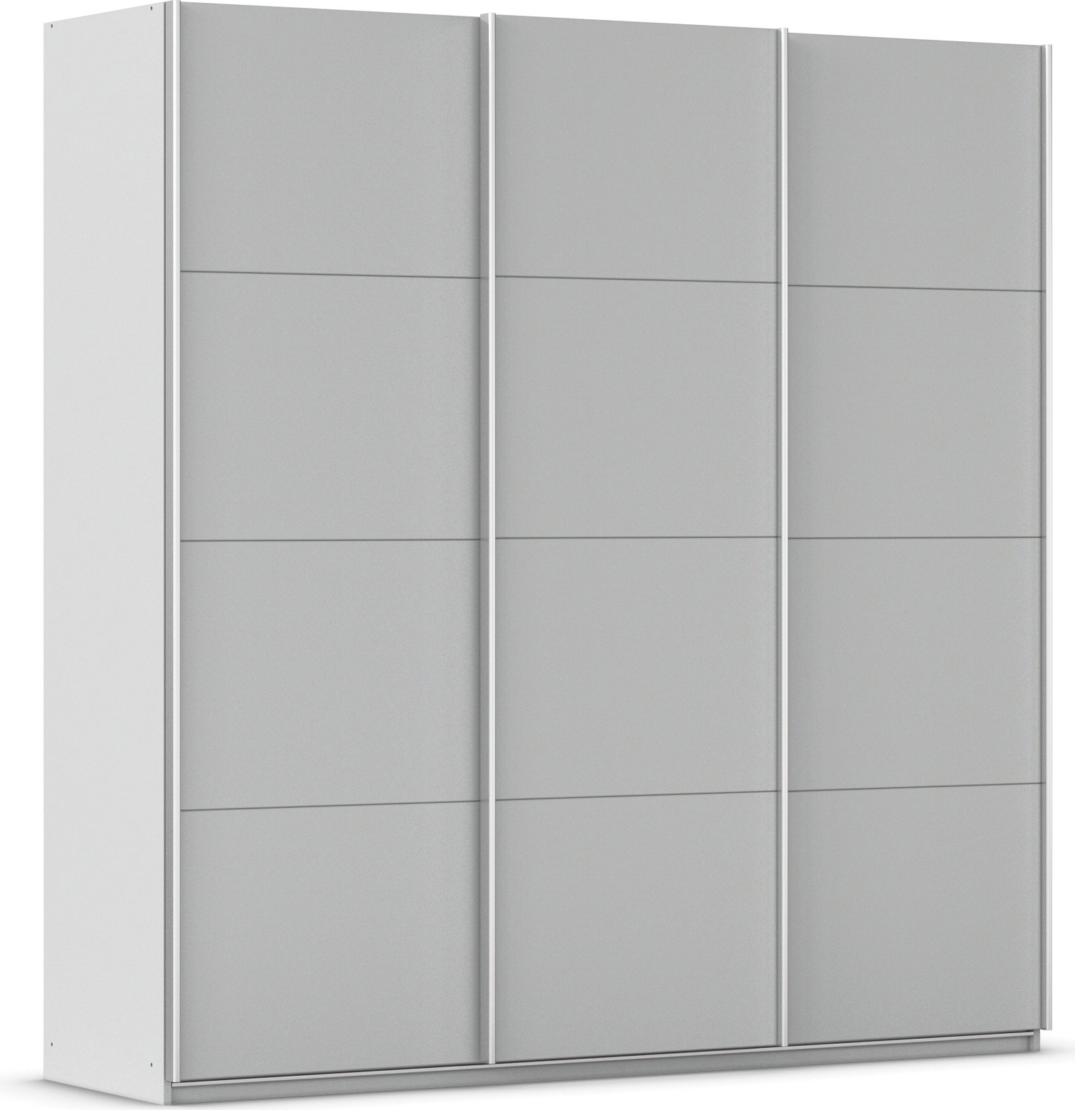 RAUCH Schwebetürenschrank »Kleiderschrank Schrank Garderobe AGORDO mit Dekor- oder Hochglanzfront« in zwei Griff-Farben, durchdachte...