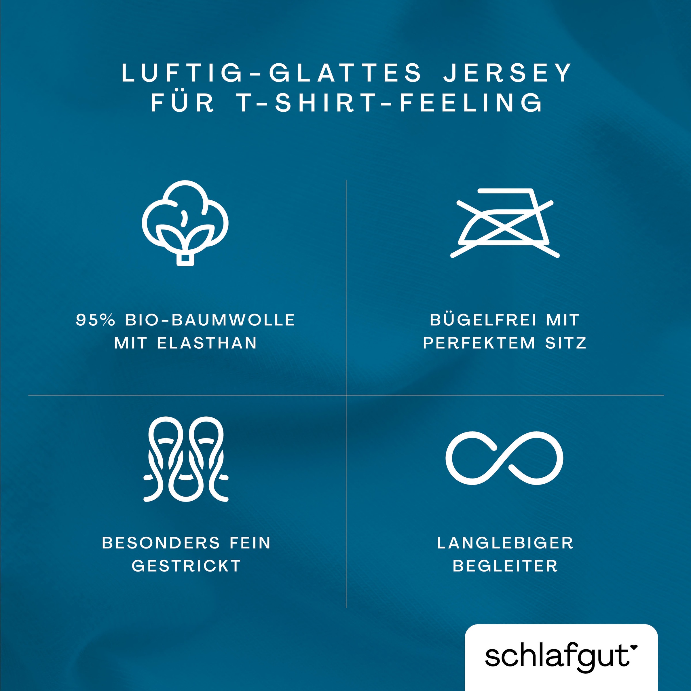Schlafgut Kissenbezug »Knitted Jersey aus Bio-Baumwolle mit Elasthan, bügelfrei,«, (1 St.), besonders fein gestrickt, Kissenhülle mit farbigem Reißverschluss