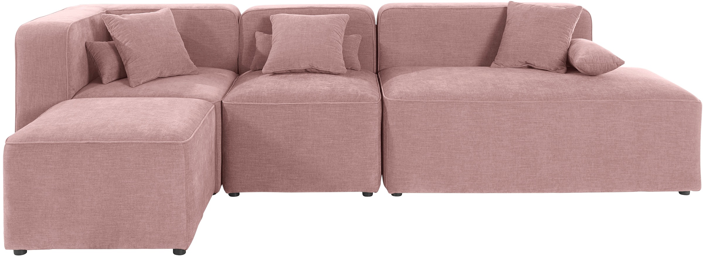 Home affaire Ecksofa »Sundstrup L-Form« Modulserie, individuelle Zusammenst günstig online kaufen