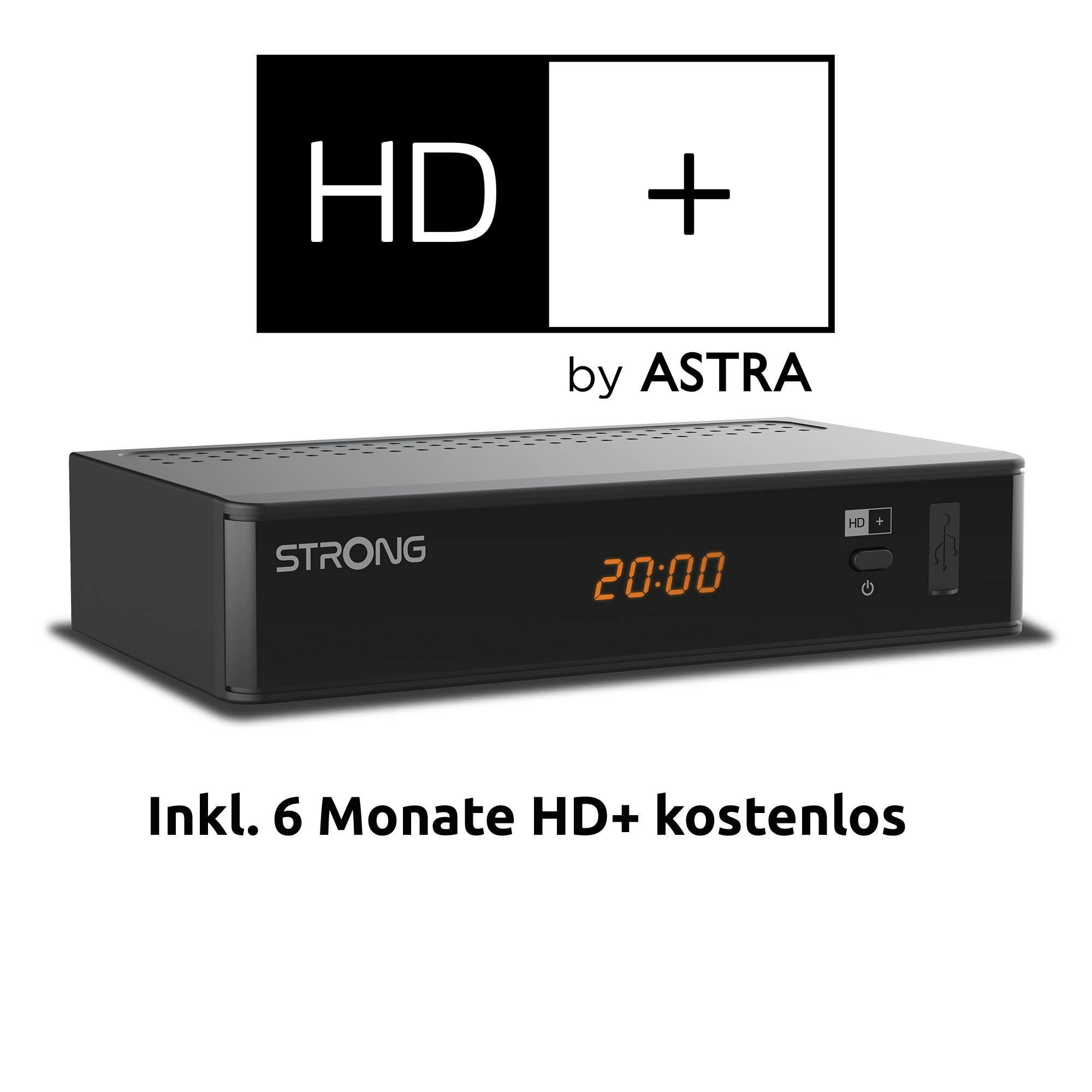 Strong Satellitenreceiver »SRT 7815«, (USB-Mediaplayer), über Satellit, 6 Monate HD+ inkl.