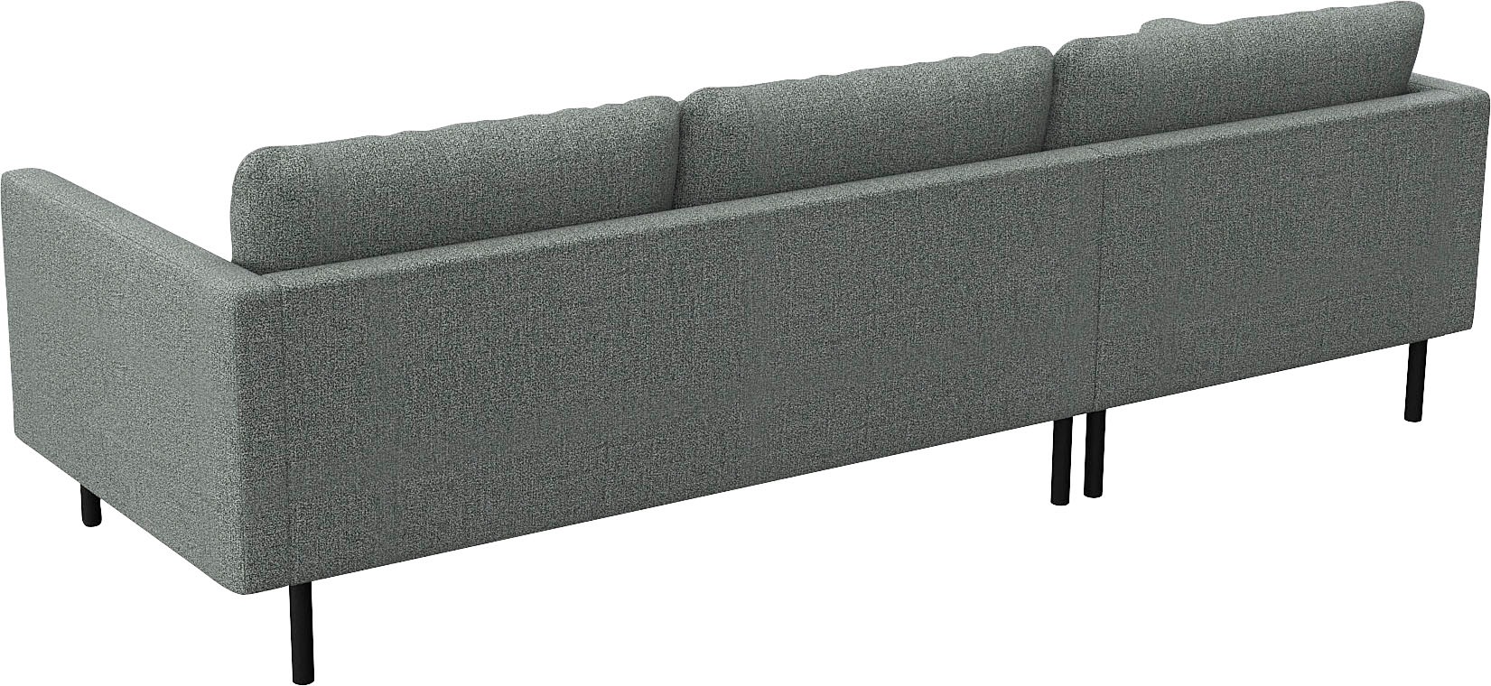 FLEXLUX Ecksofa »Bolzano, elegant und bequem, L-Form«, Sitzaufbau mit Kaltschaum & Stahl-Wellen, loose Sitz -& Rückenkissen