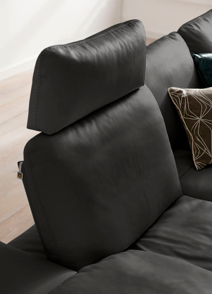W.SCHILLIG Ecksofa »valentinoo, Designsofa, elegant und bequem, L-Form«, (Set), mit Sitztiefenverstellung, Breite 318 cm