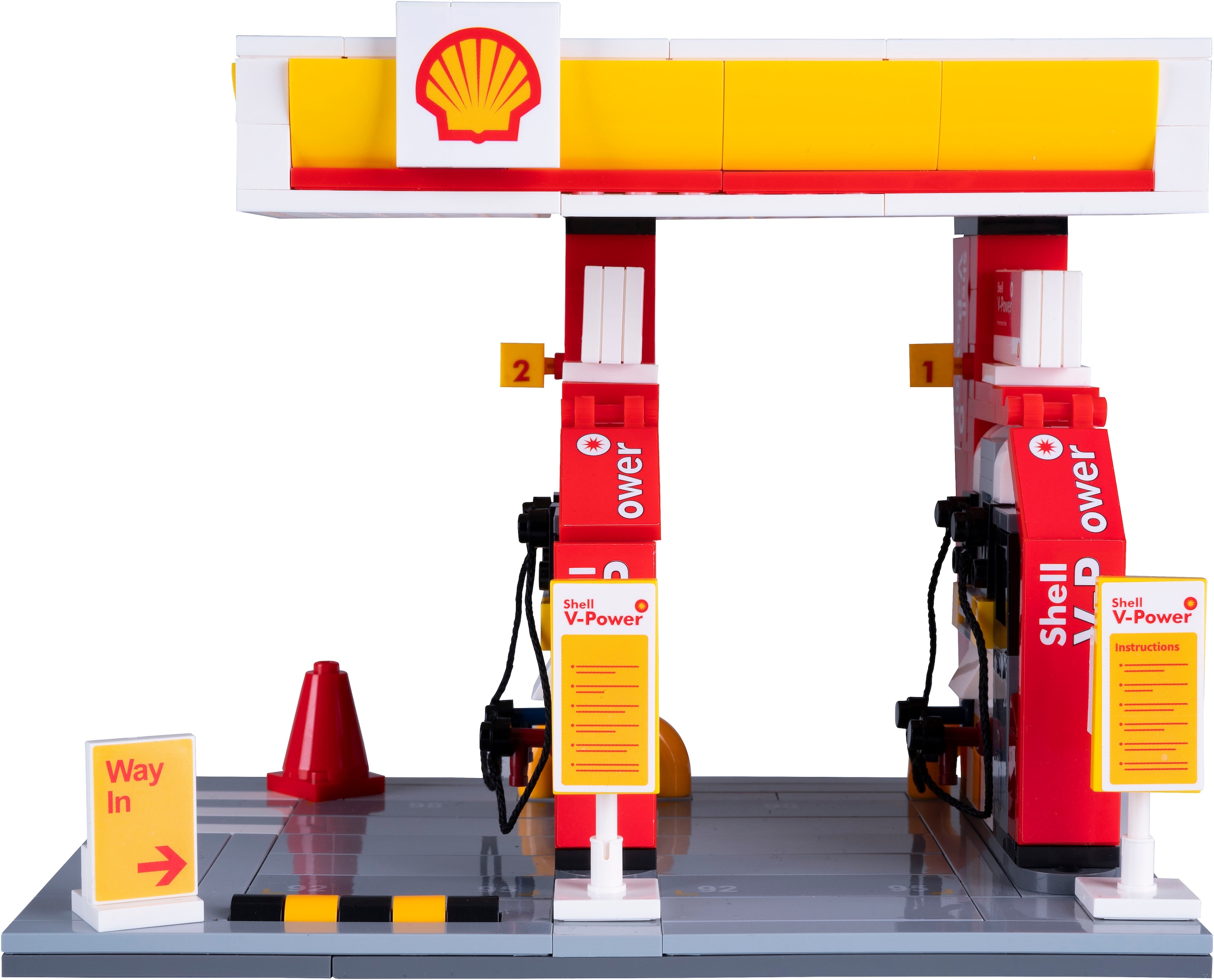 Jamara Konstruktions-Spielset »CaDA, Bricks, Shell Tankstelle (402858)«