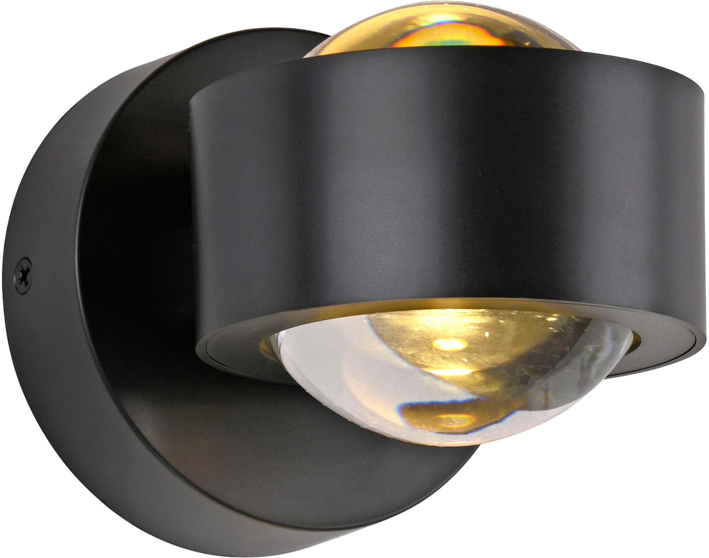 JUST LIGHT LED Wandleuchte »AKKU-CHIA« LED-Board 1 Stk. Warmweiß Akkubetrieben inkl. USB-Ladekabel, 5 Stufen Dimmung + Timerfunktion
