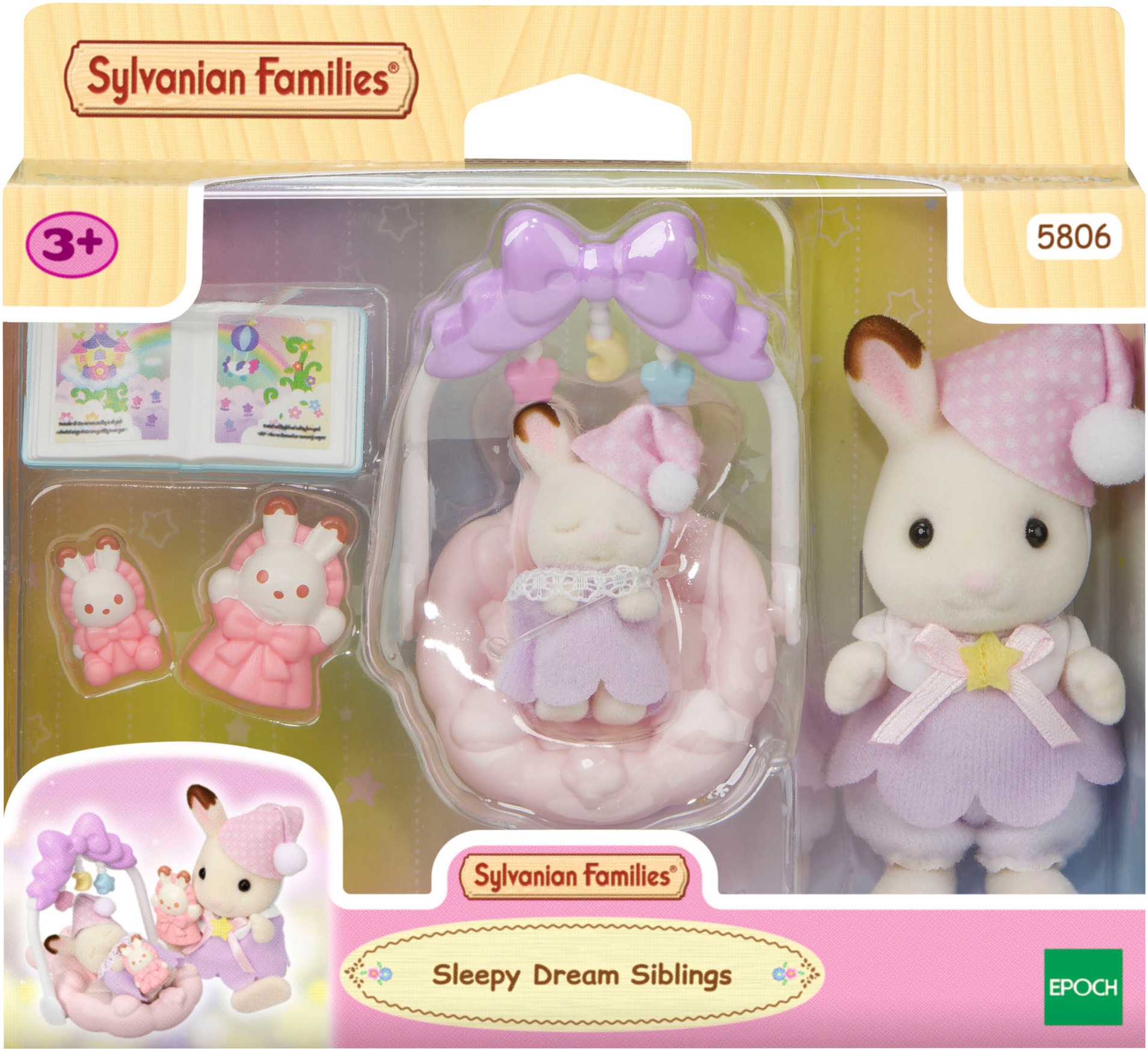 Sylvanian Families Spielfigur »Schokoladenhasen Träumsüß Set (5806)«