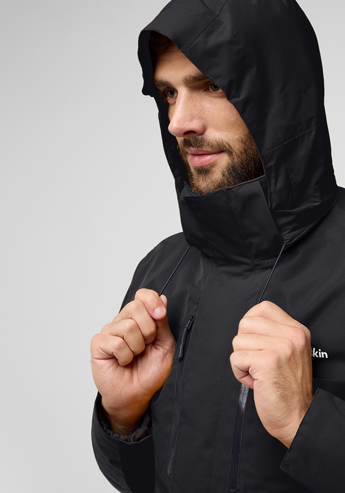 Jack Wolfskin 3-in-1-Funktionsjacke »JASPER 3IN1 JKT M«, mit Kapuze