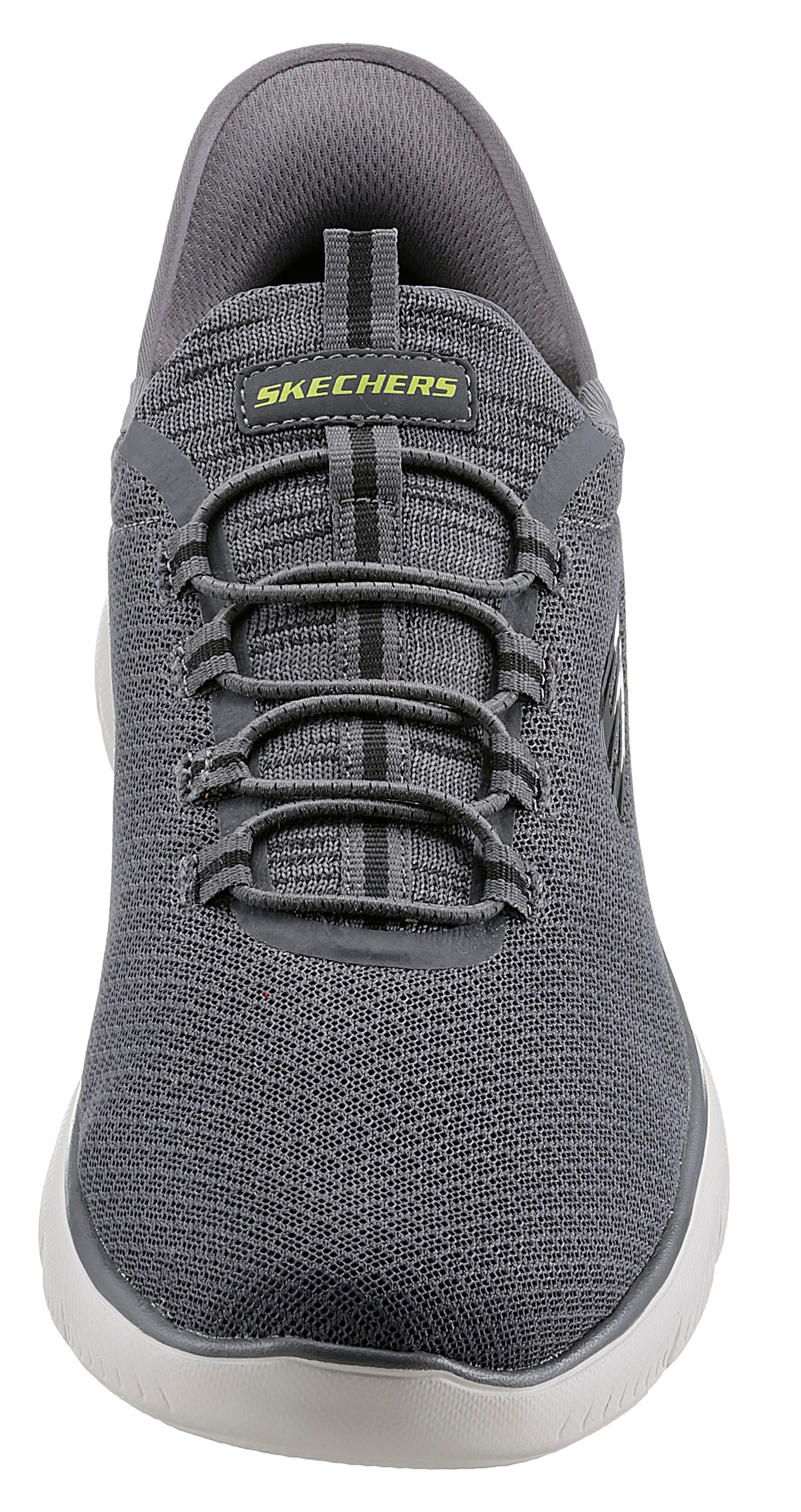 Skechers Slip-On Sneaker »SUMMITS-«, Freizeitschuh mit Slip Ins-Fersenpart für einen leichten Einstieg