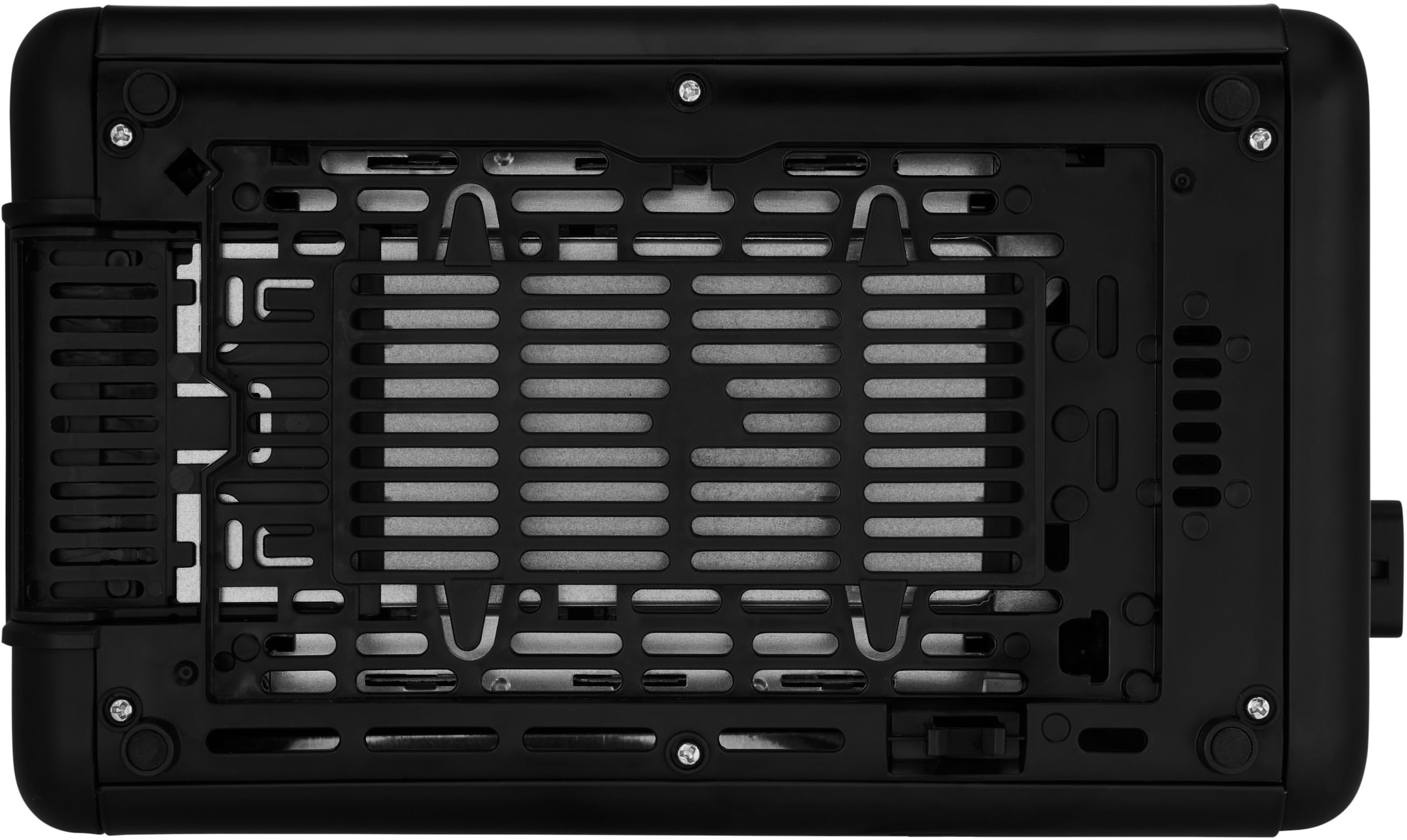 Medion® Toaster »MD12102, 2 Toastschlitze« 2 Schlitze für 2 Scheiben 850 W abnehmbarer Brötchenaufsatz