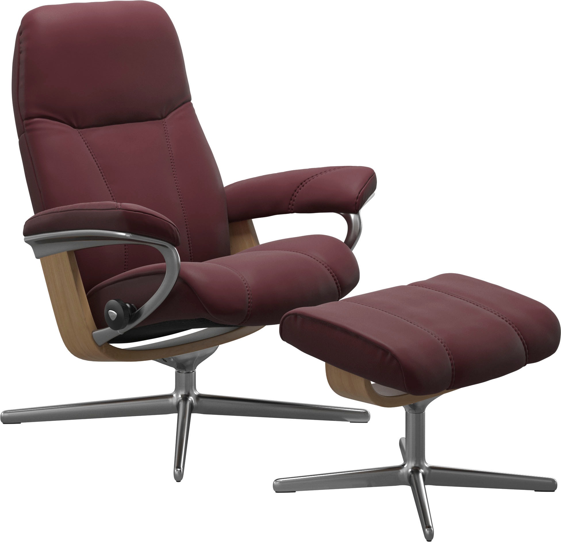 Stressless® Relaxsessel »Consul« Set, Relaxsessel mit Hocker, mit Hocker, m günstig online kaufen