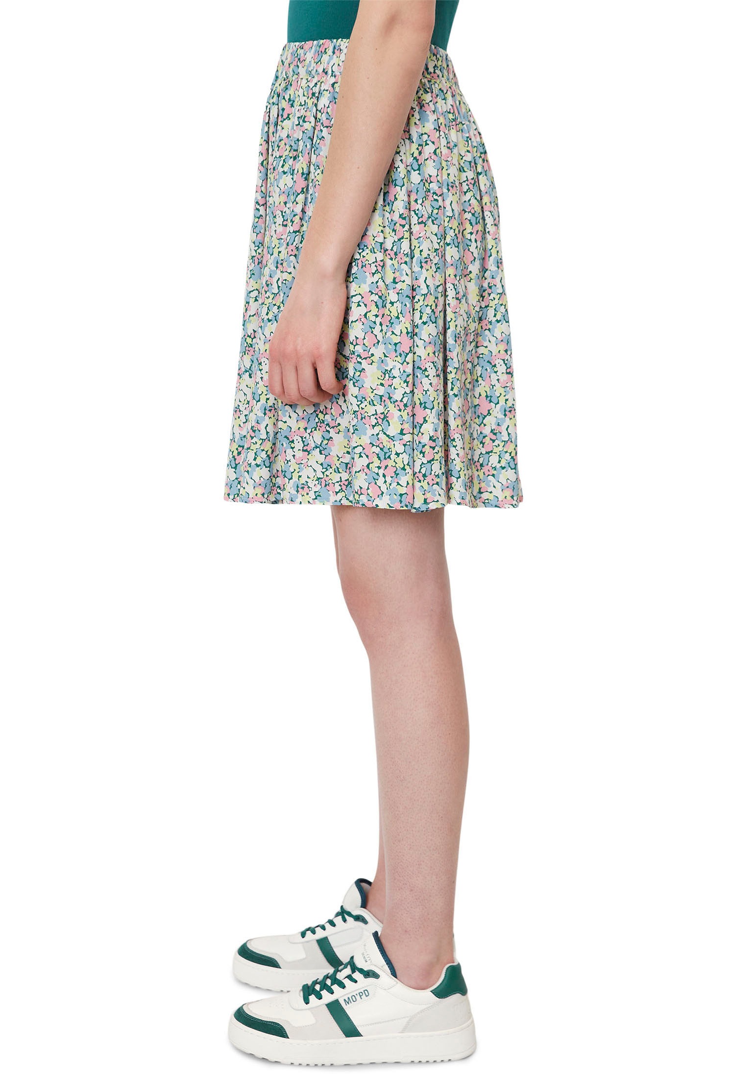 3. Bild von Marc O'Polo DENIM A-Linien-Rock, im Millefleur-Print
