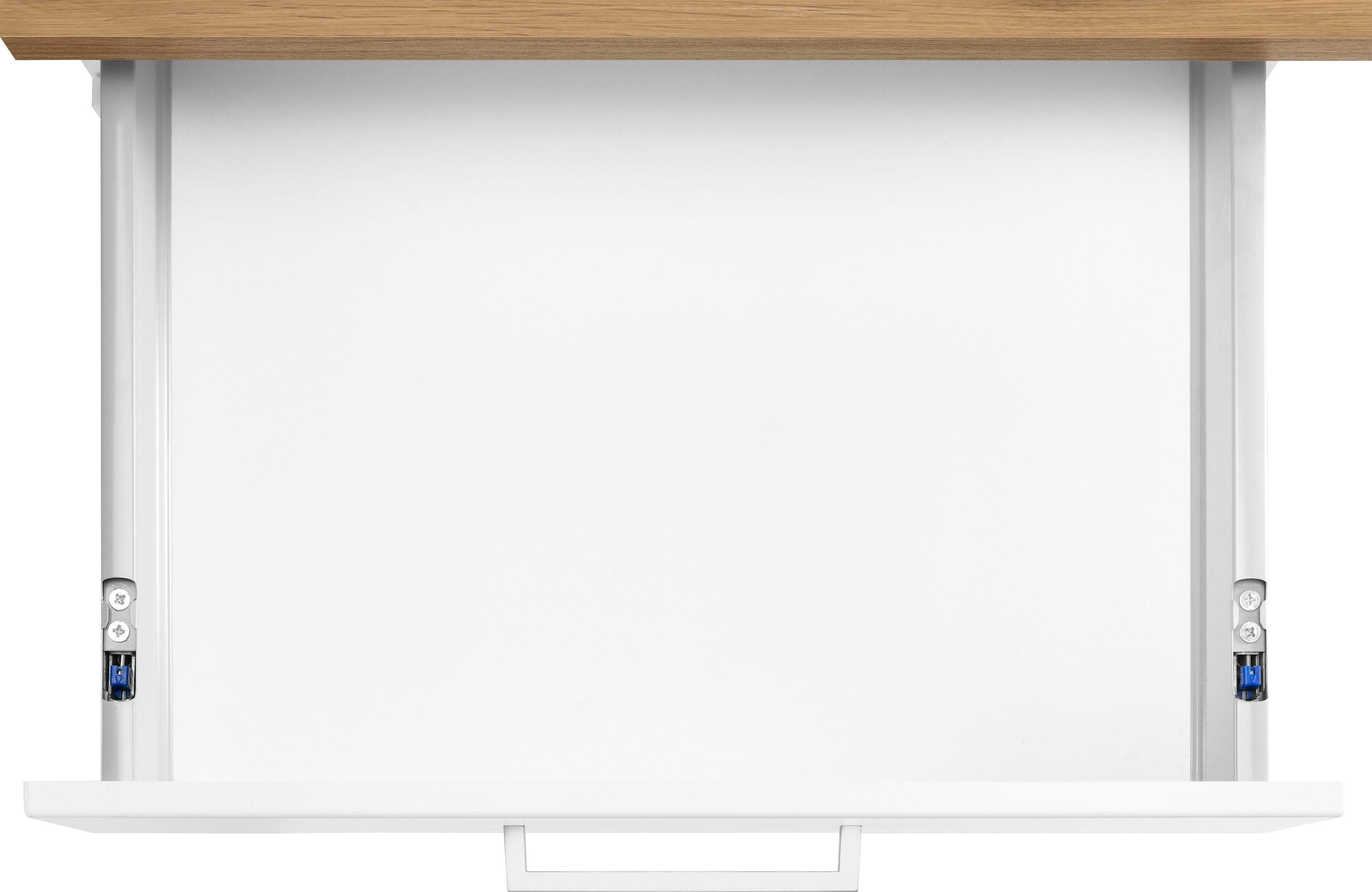 KOCHSTATION Küchenzeile »KS-Kehl«, mit E-Geräten, Breite 240 cm, inkl. Geschirrspülmaschine