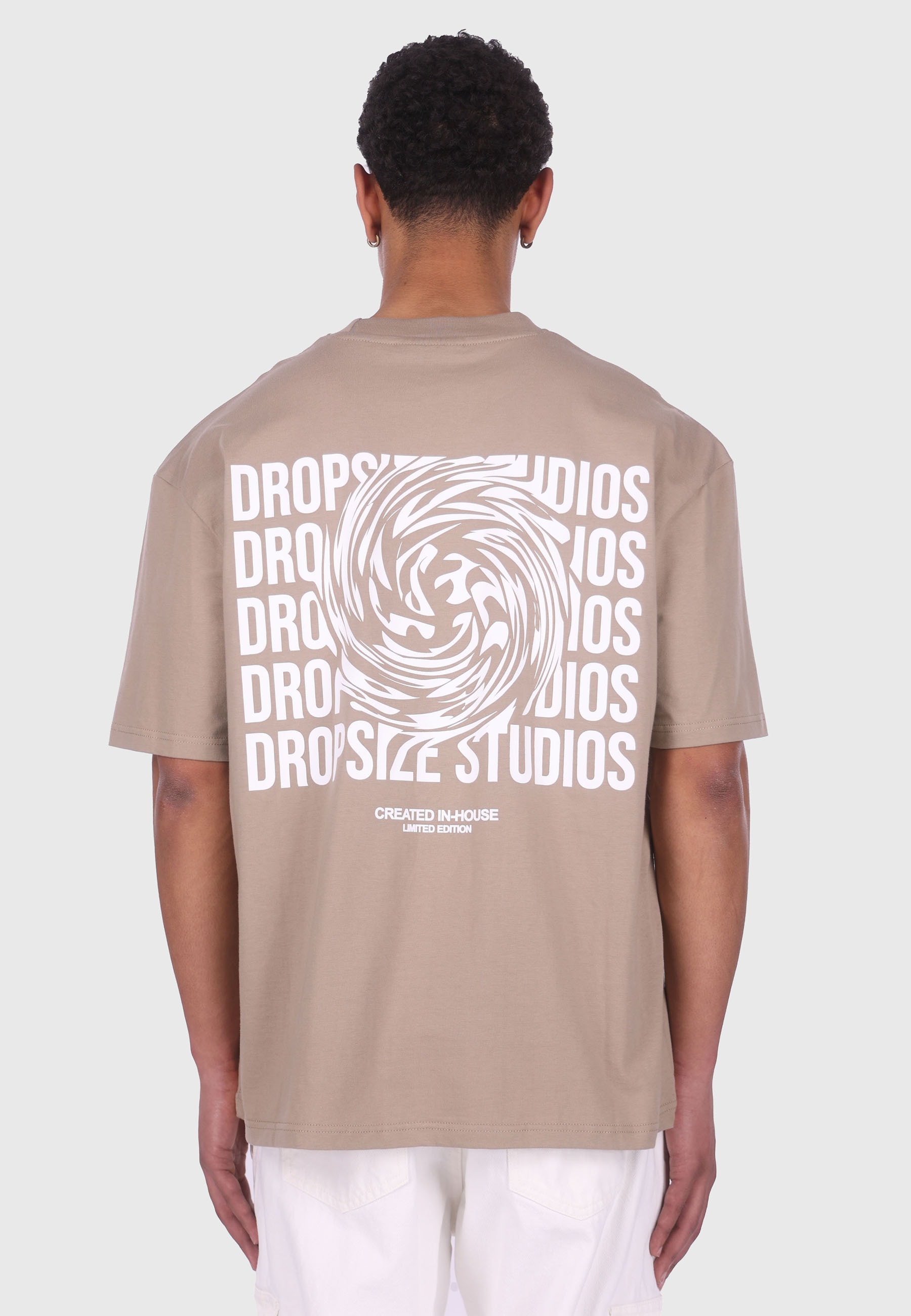 Dropsize T-Shirt »Dropsize HEAVY OVERSIZE DROPSIZE STUDIOS SWIRL T-SHIRT« 1 Stk.
