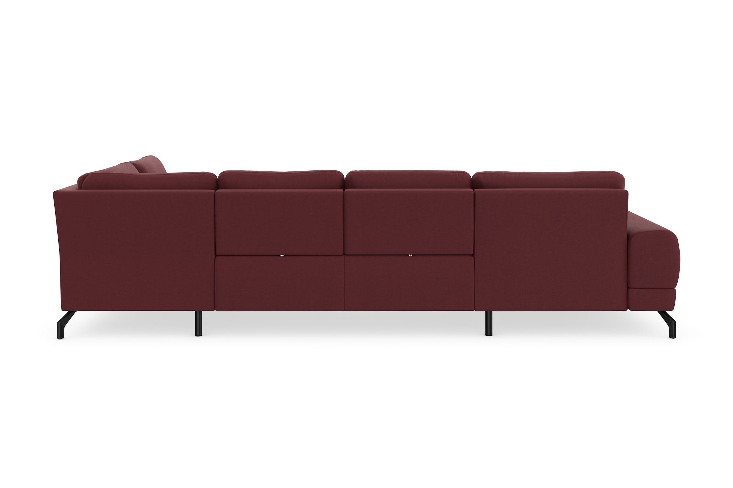 sit&more Wohnlandschaft »Cinturo U-Form«, inklusive Sitztiefenverstellung und Federkern, Sitzhöhe 45 cm