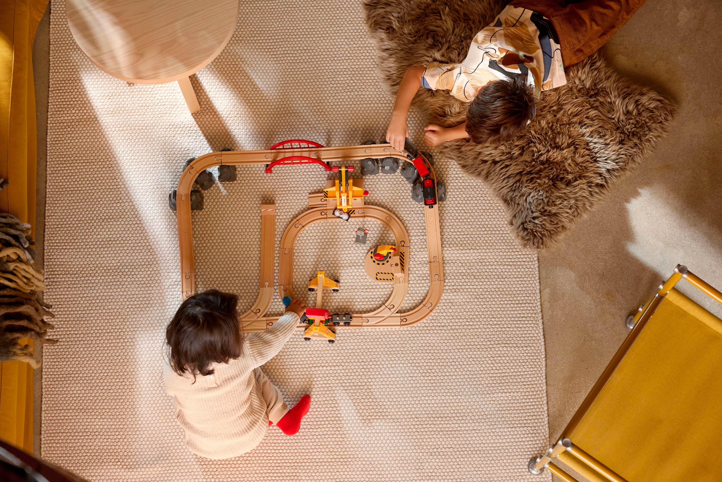 BRIO® Spielzeug-Eisenbahn »BRIO® WORLD, Frachten Set Deluxe«, (Set), FSC® - schützt Wald - weltweit