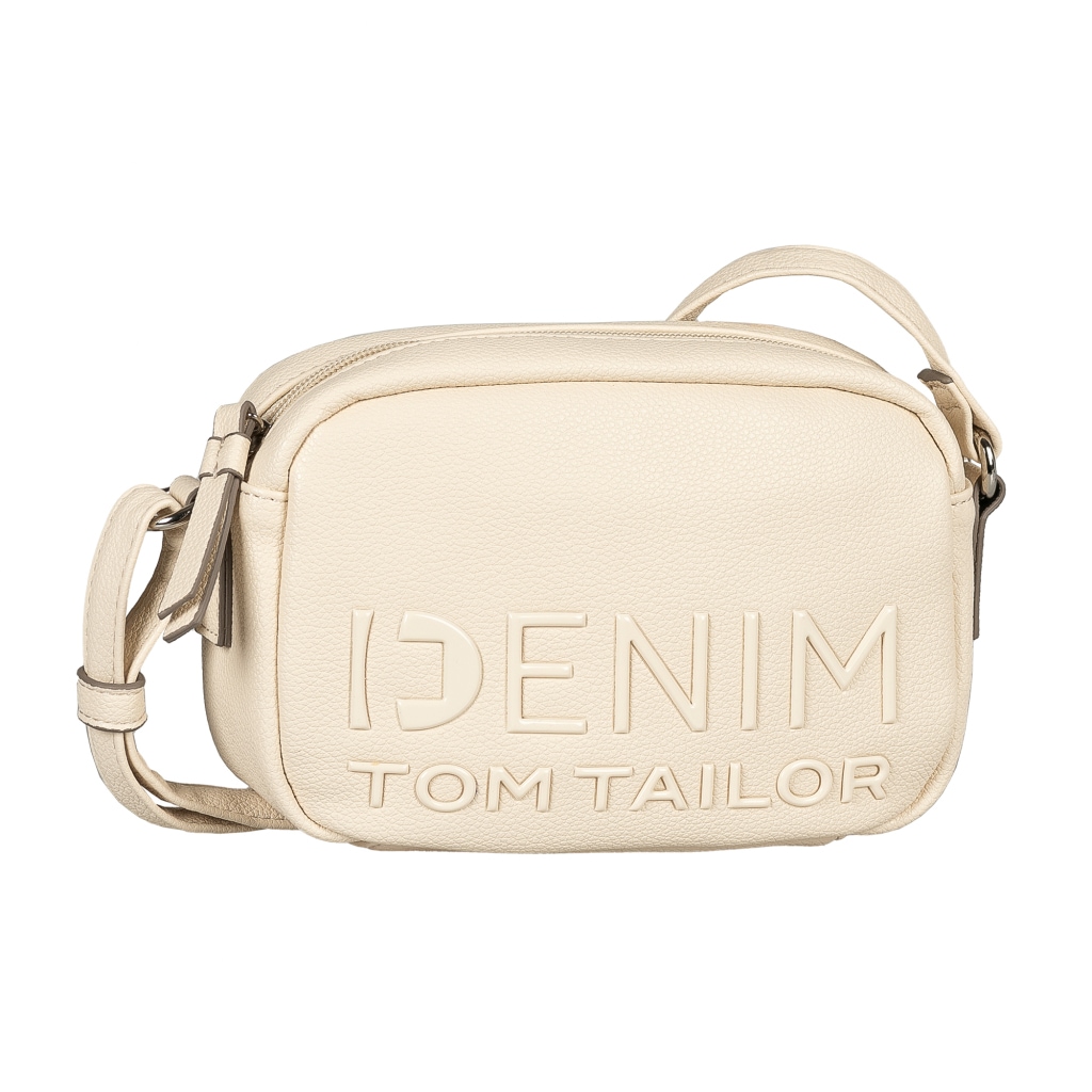 TOM TAILOR Denim Handtasche »Aveline« Damen Umhängetasche, Schultertasche mit glänzendem 3D-Logo