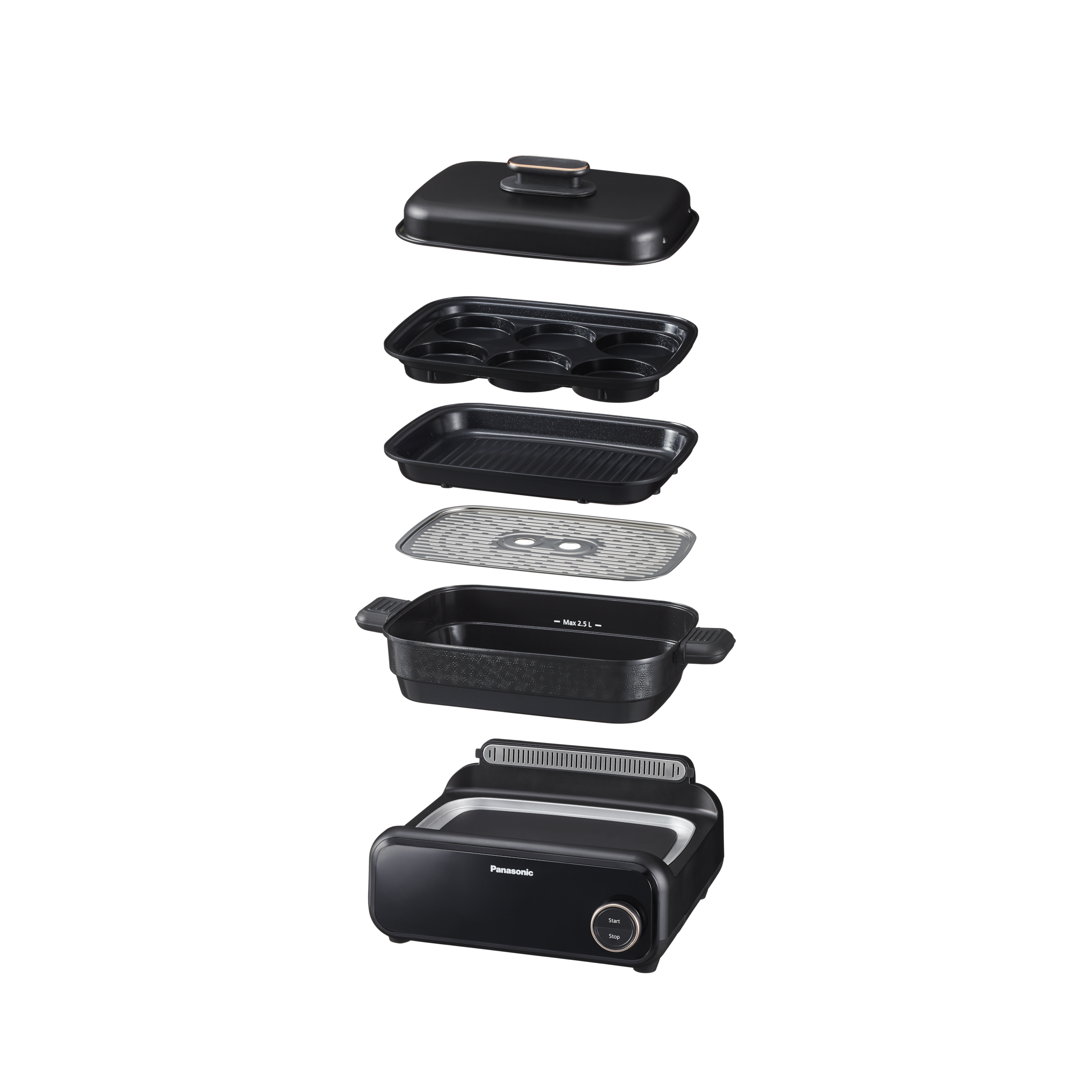 Panasonic Multikocher 4-in-1 für vielfältige kulinarische Möglichkeiten