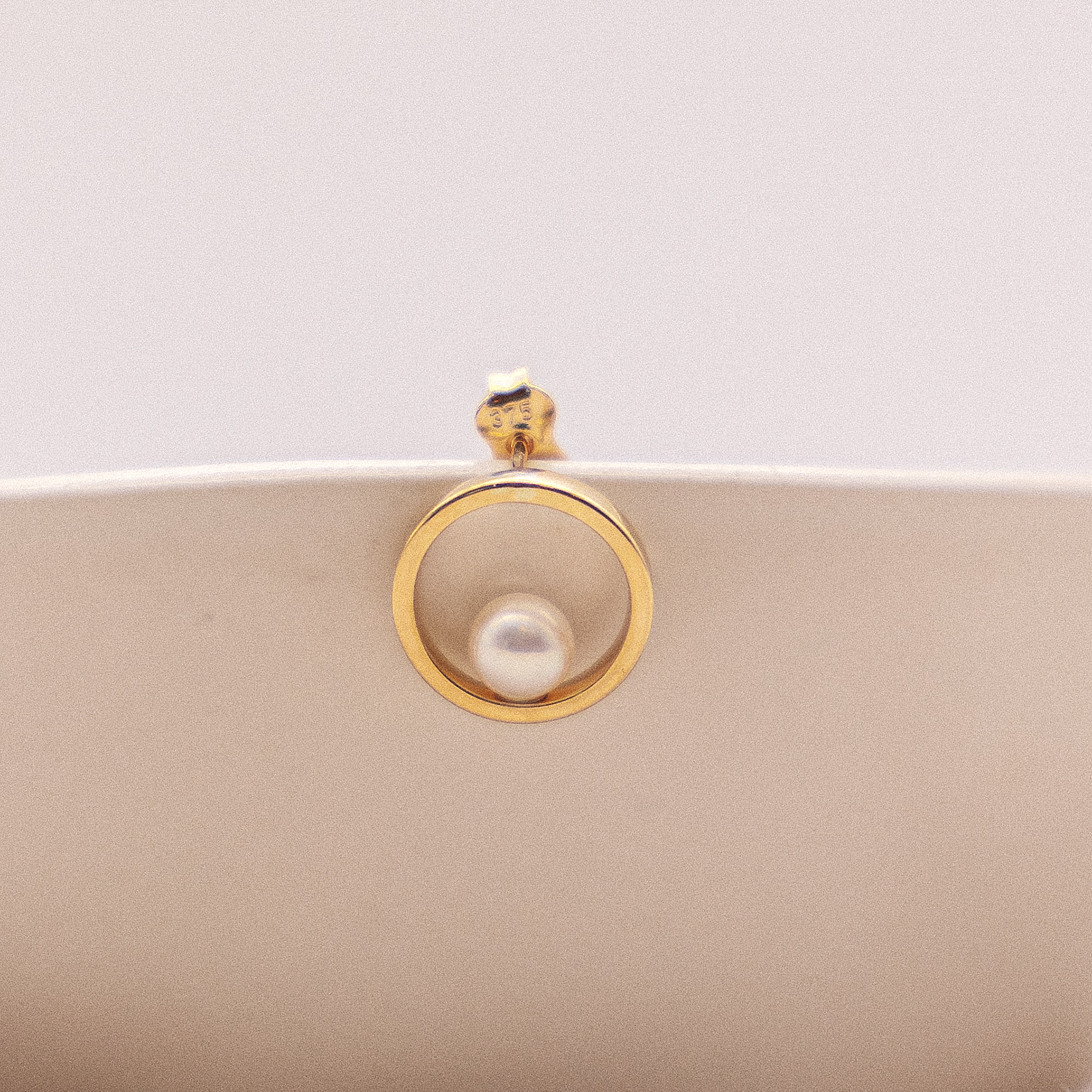 Fascination by Ellen K. Paar Ohrstecker »Gold 375 Perle weiß 4,5mm«