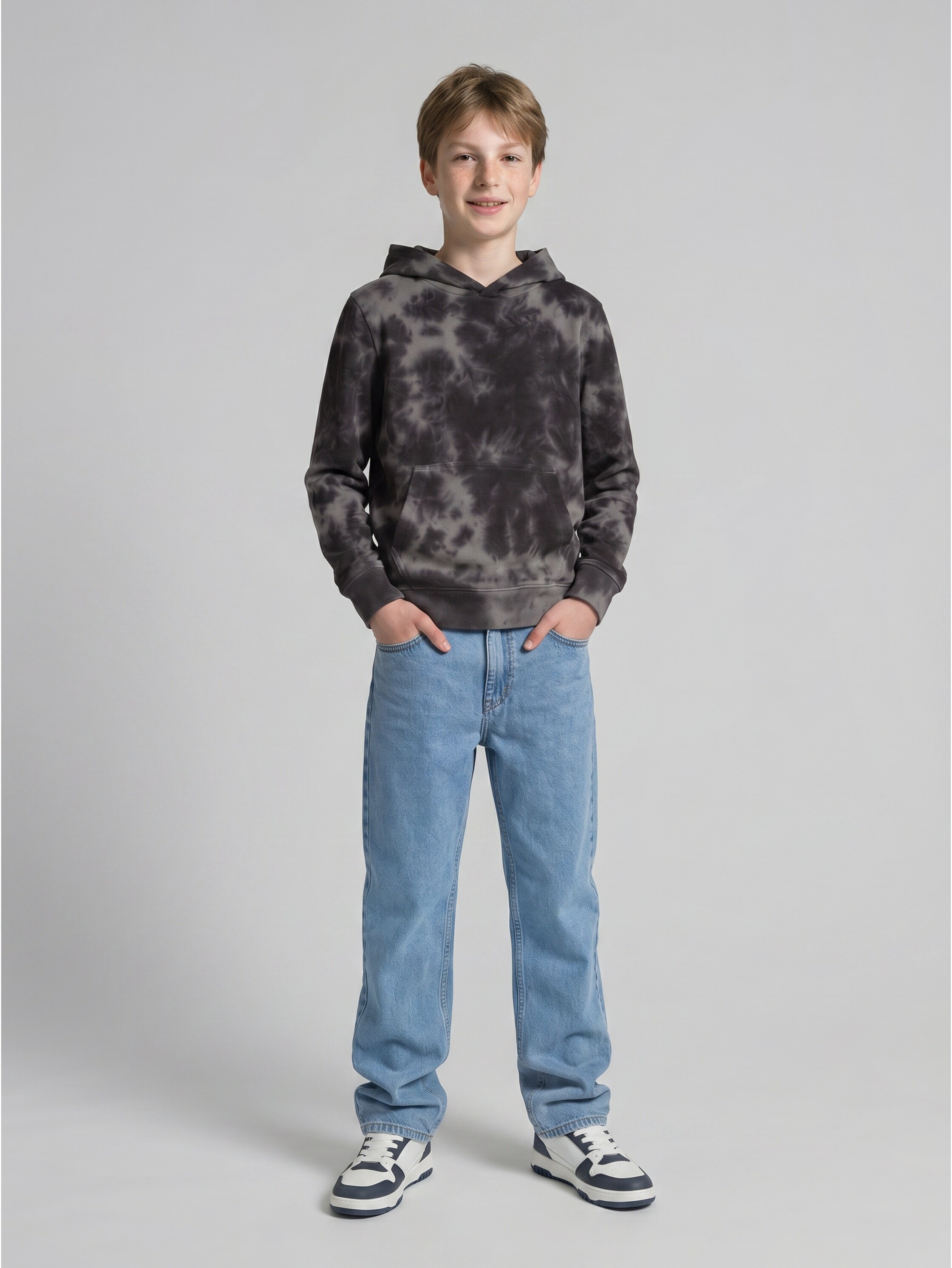 TOM TAILOR Kapuzensweatshirt , mit Batik-Muster, für Boys

