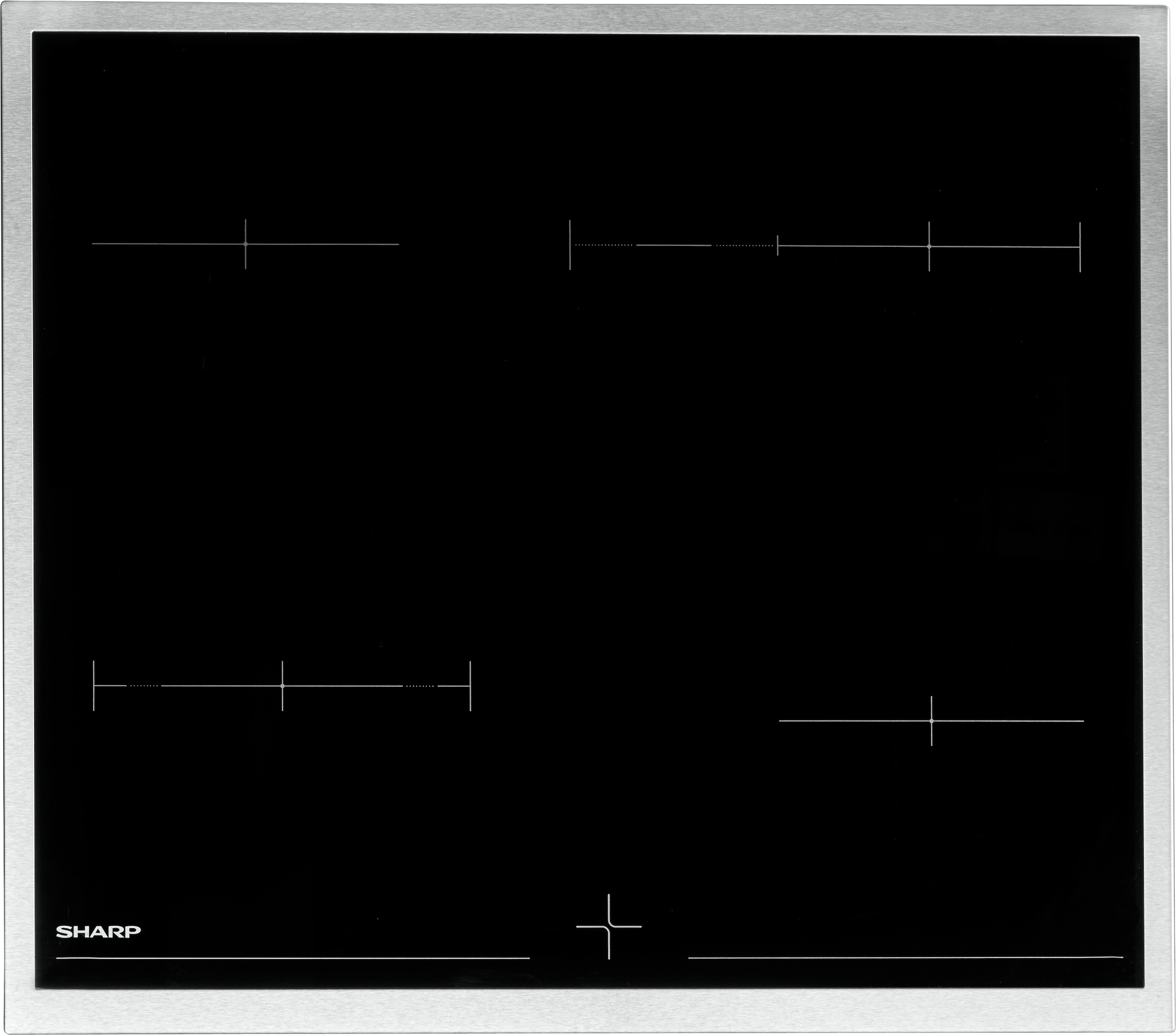 Sharp Elektro-Herd-Set »K-62DX19BM1-EU«, mit 1-fach-Teleskopauszug, (Set), 1-fach Teleskopauszug