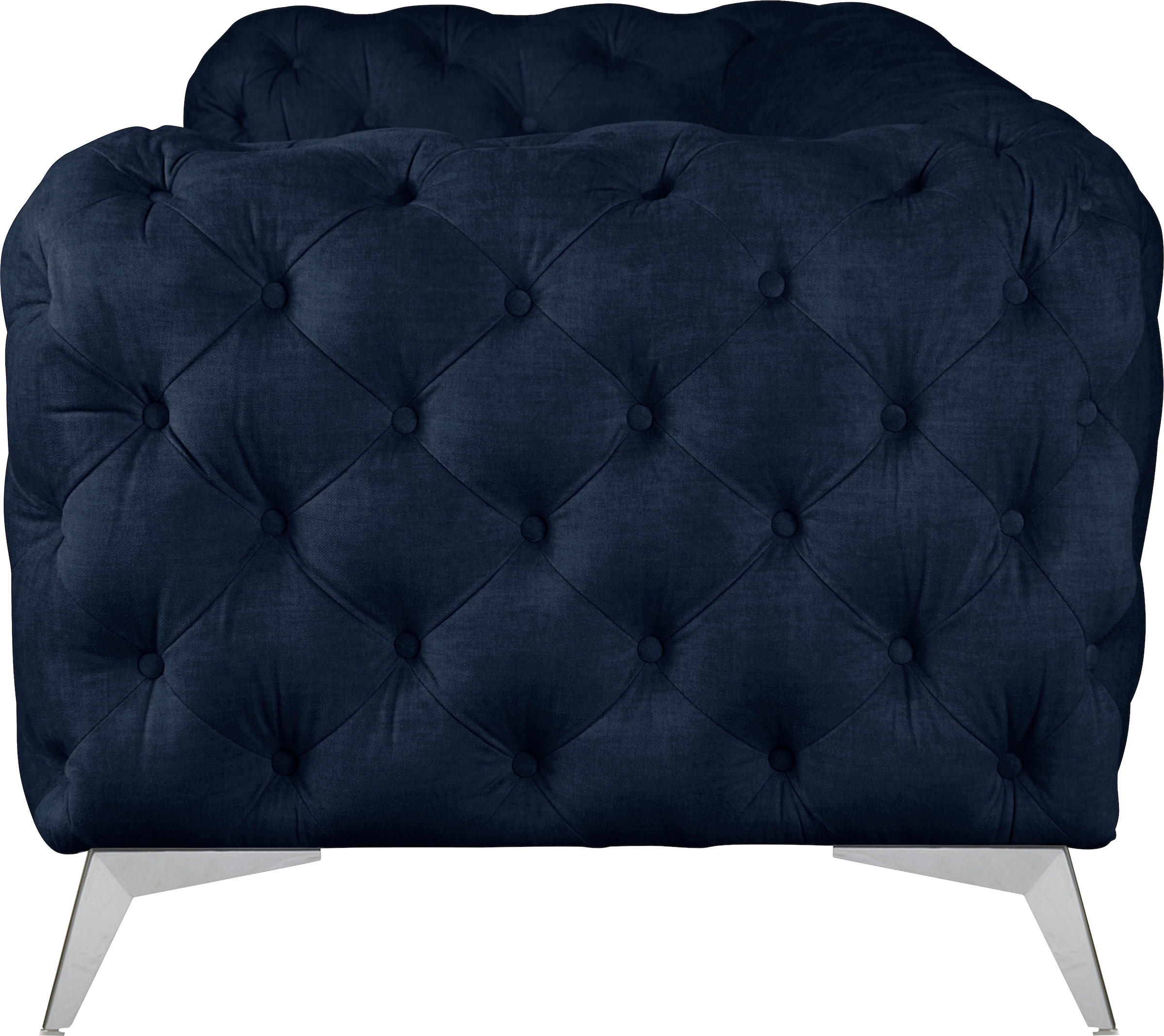 Leonique Chesterfield-Sofa »Glynis«, aufwändige Knopfheftung, moderne Chesterfield Optik, Fußfarbe wählbar