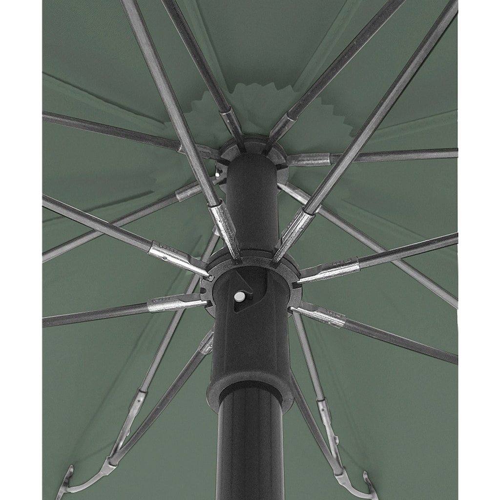 EuroSCHIRM® Taschenregenschirm »teleScope handsfree, olivgrün«