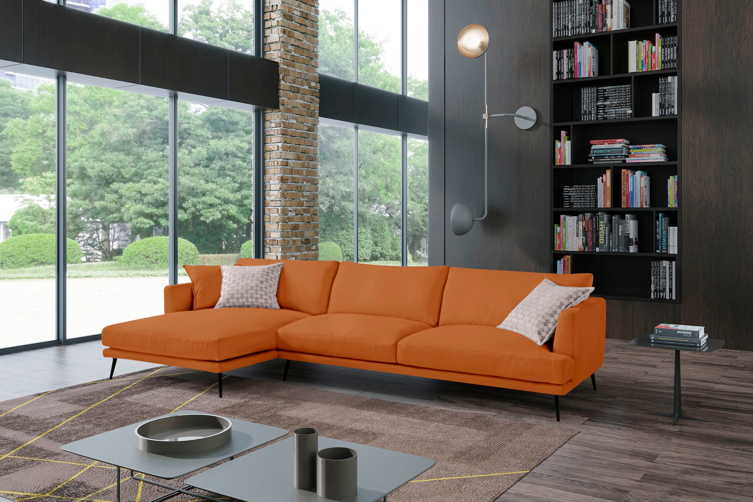 Egoitaliano Ecksofa »Sophia, Designsofa mit extrakomfortablem Sitzkomfort, günstig online kaufen