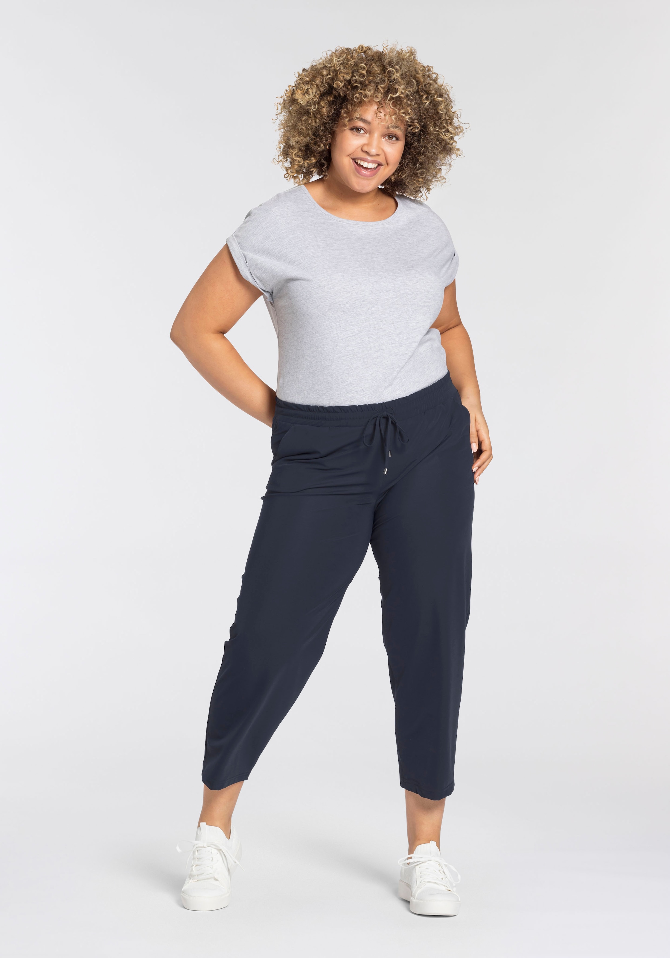 KjBRAND Schlupfhose »7/8 Babsie Jogg Sensitiv«  Sommerhose mit Schlupfbund