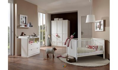 Babyzimmer-Komplettset »Helsingborg«, (Set, 3 St.), Bett + Wickelkommode + 3 trg. Schrank kaufen