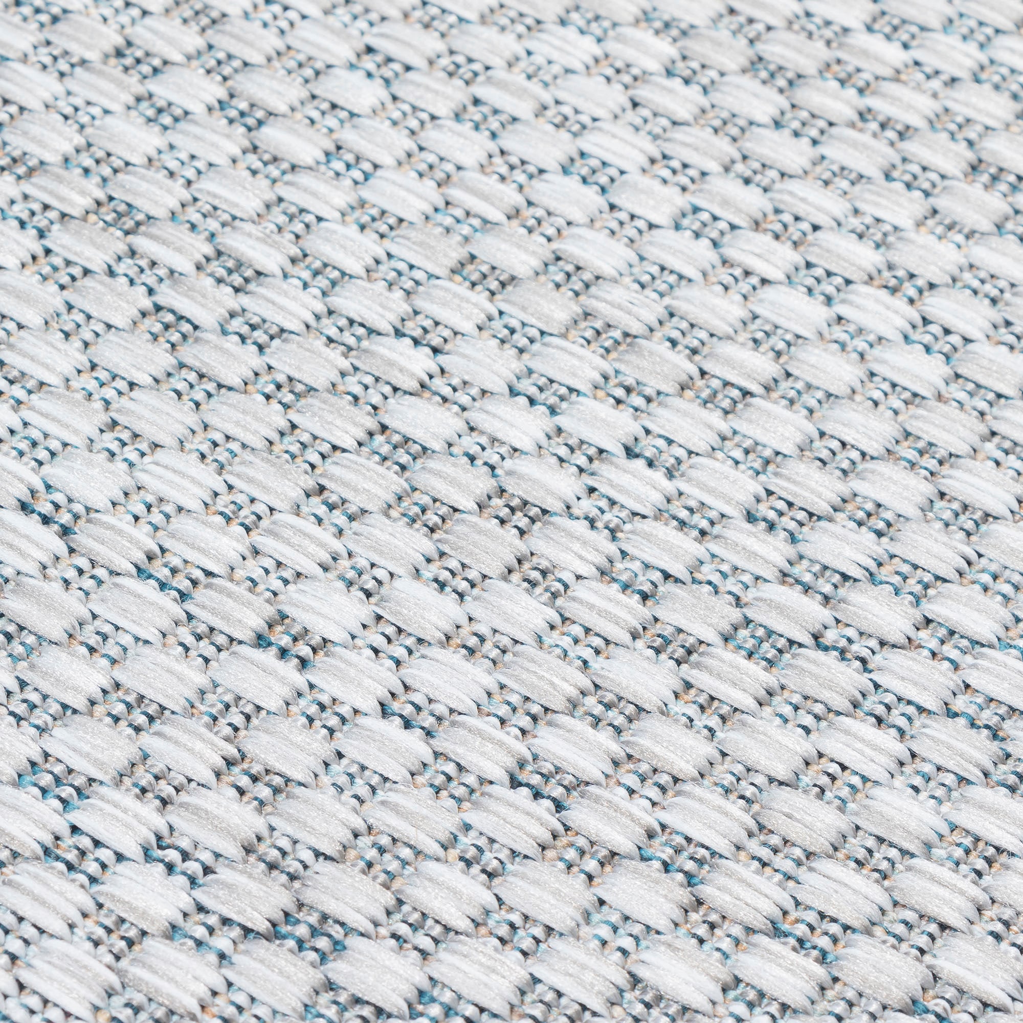 Sanat Teppich »Melissa 8000«, rund, 10 mm Höhe, Kurzflor, In -und Outdoor geeignet, Wohnzimmer