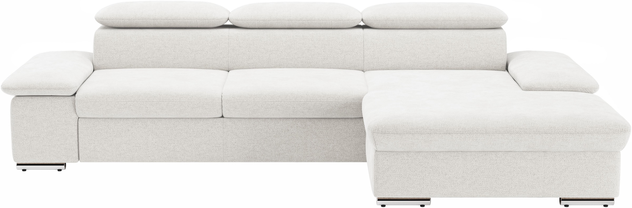 sit&more Ecksofa »Valantine L-Form«, inkl. Kopf- und Armteilverstellung, wahlweise mit Bettfunktion