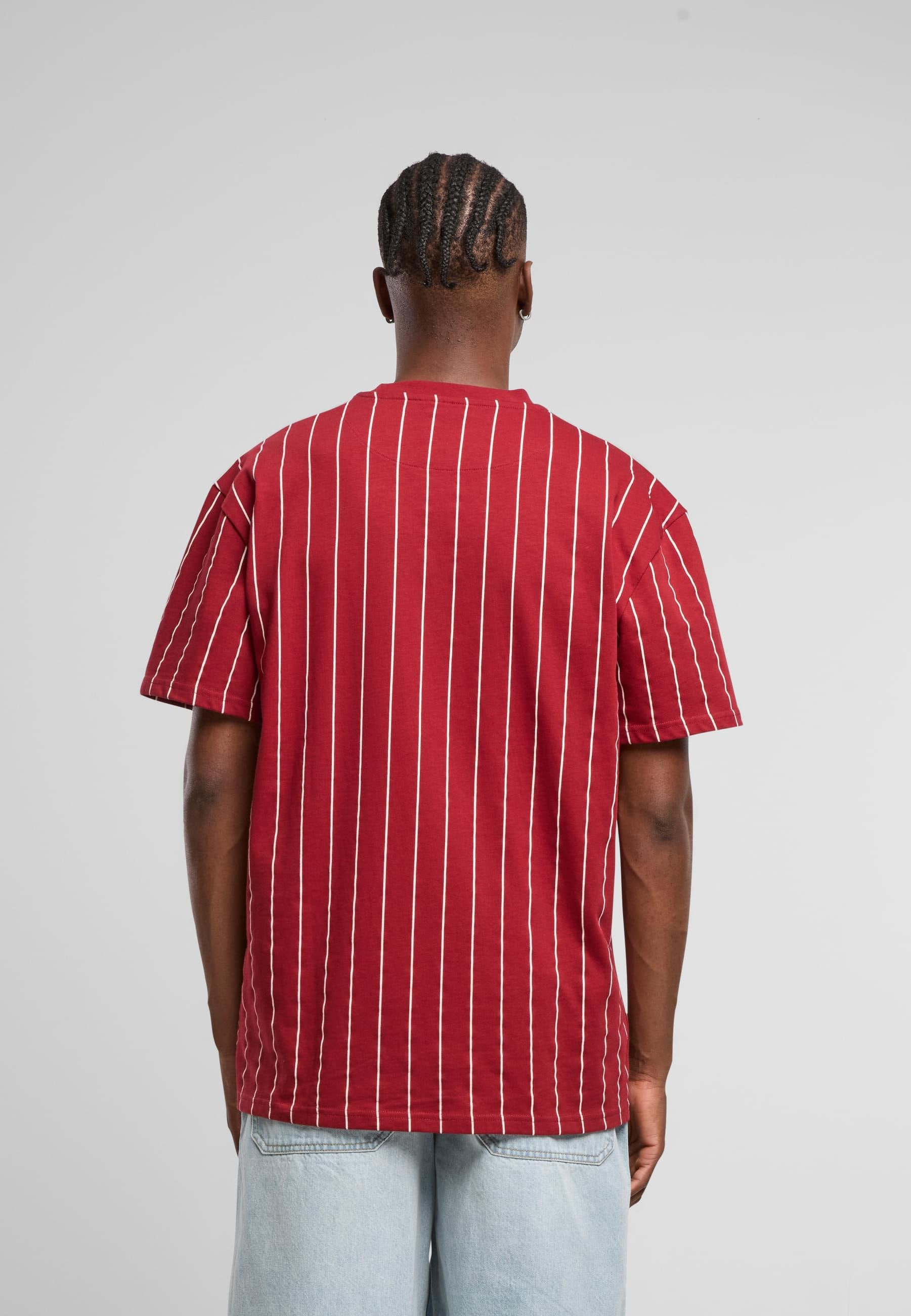 Karl Kani T-Shirt »Karl Kani Autograph Pinstripe Jersey Boxy T-Shirt« 1 Stk.