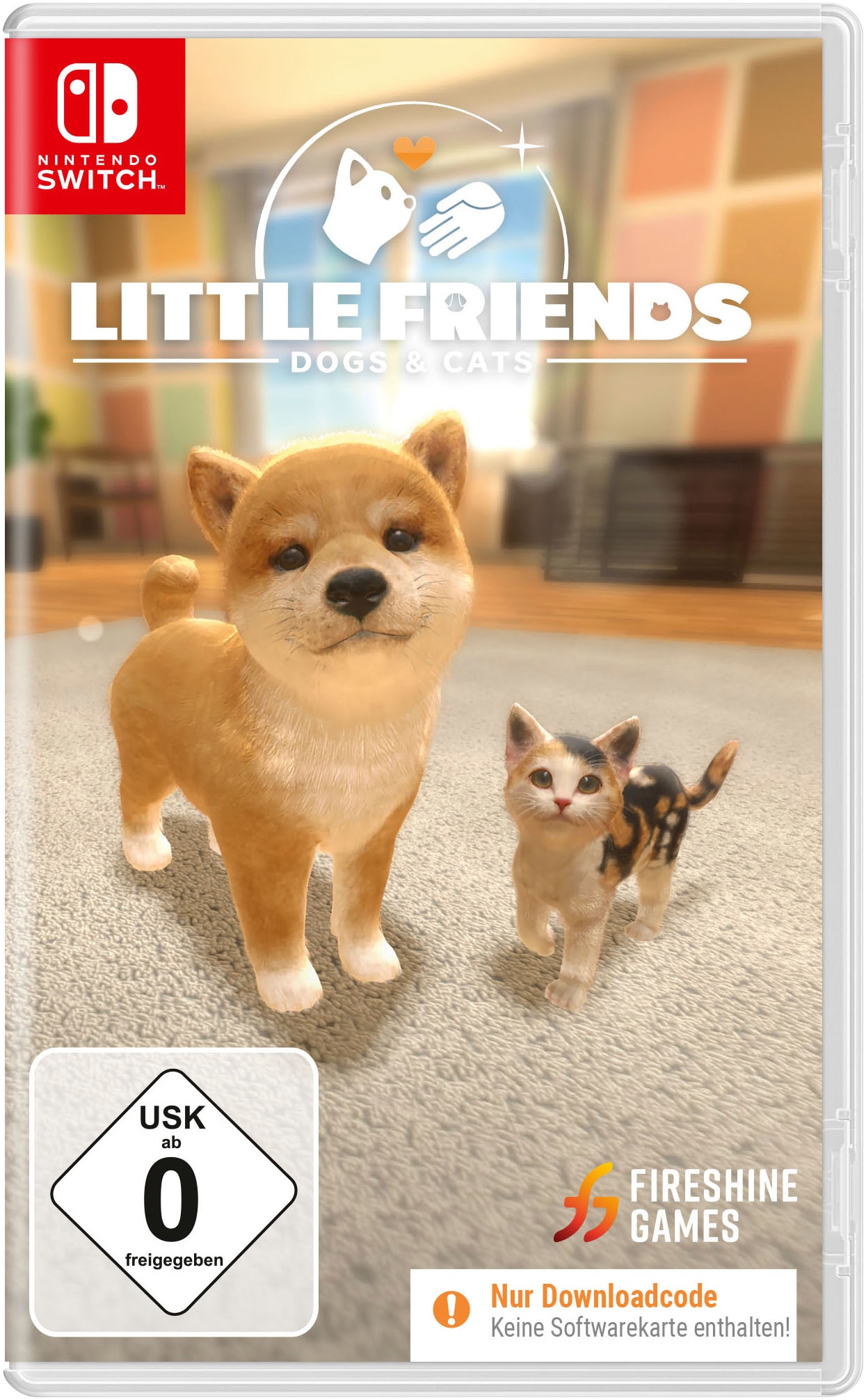 Sold Out Spielesoftware »Little Friends: Dogs & Cats - Code in a box - [Nintendo Switch]« Nintendo Switch