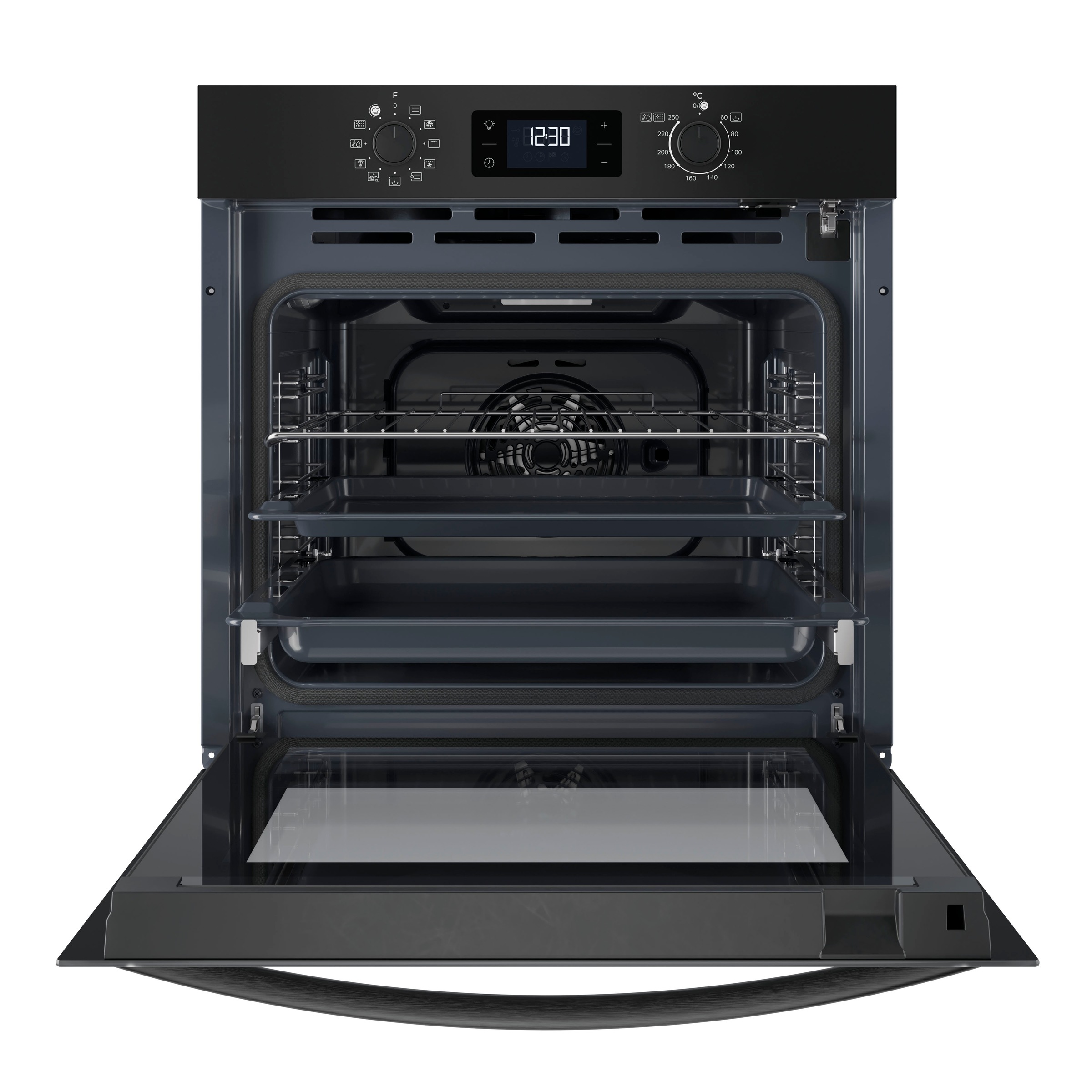 Privileg Einbaubackofen  »PBA285PU1K«, mit Teilauszug, Multi-Level-Kochen - gleichzeitiges Zubereiten auf drei Ebenen