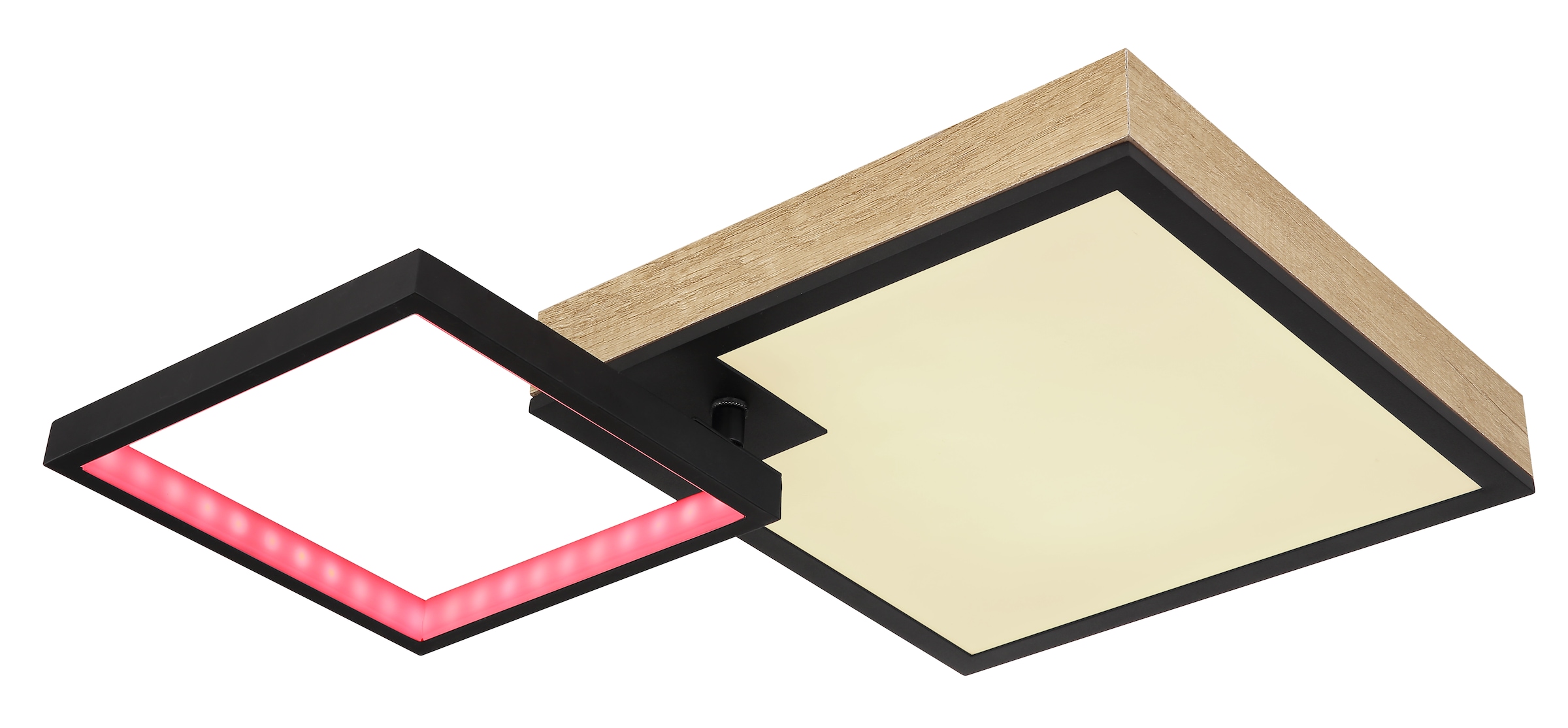 GLOBO LIGHTING Deckenleuchte »JACKY« LED-Modul 1 Stk. Deckenlampe Wohnzimmer-Leuchte Schlafzimmer-Leuchte Flur Küche