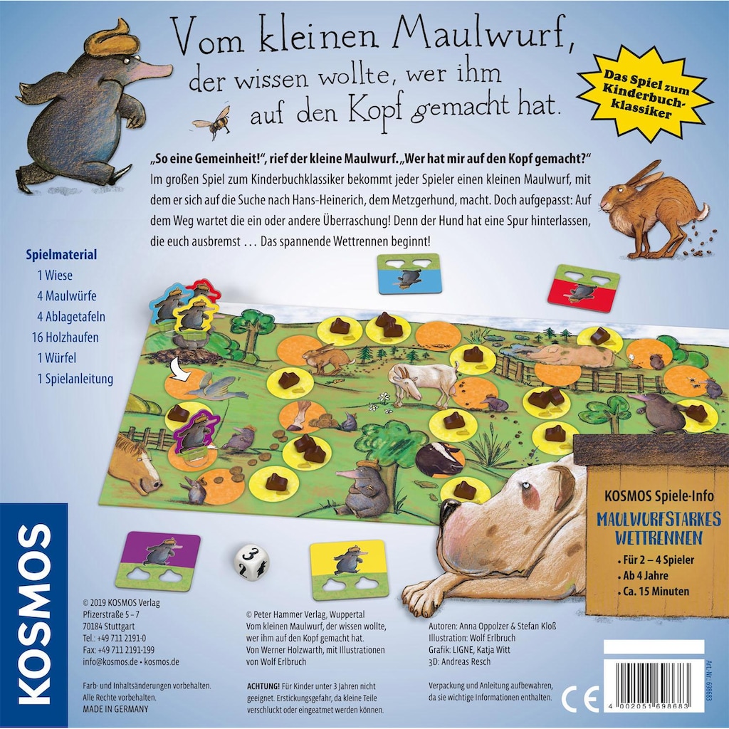 Kosmos Spiel »Vom kleinen Maulwurf ... Das Spiel«