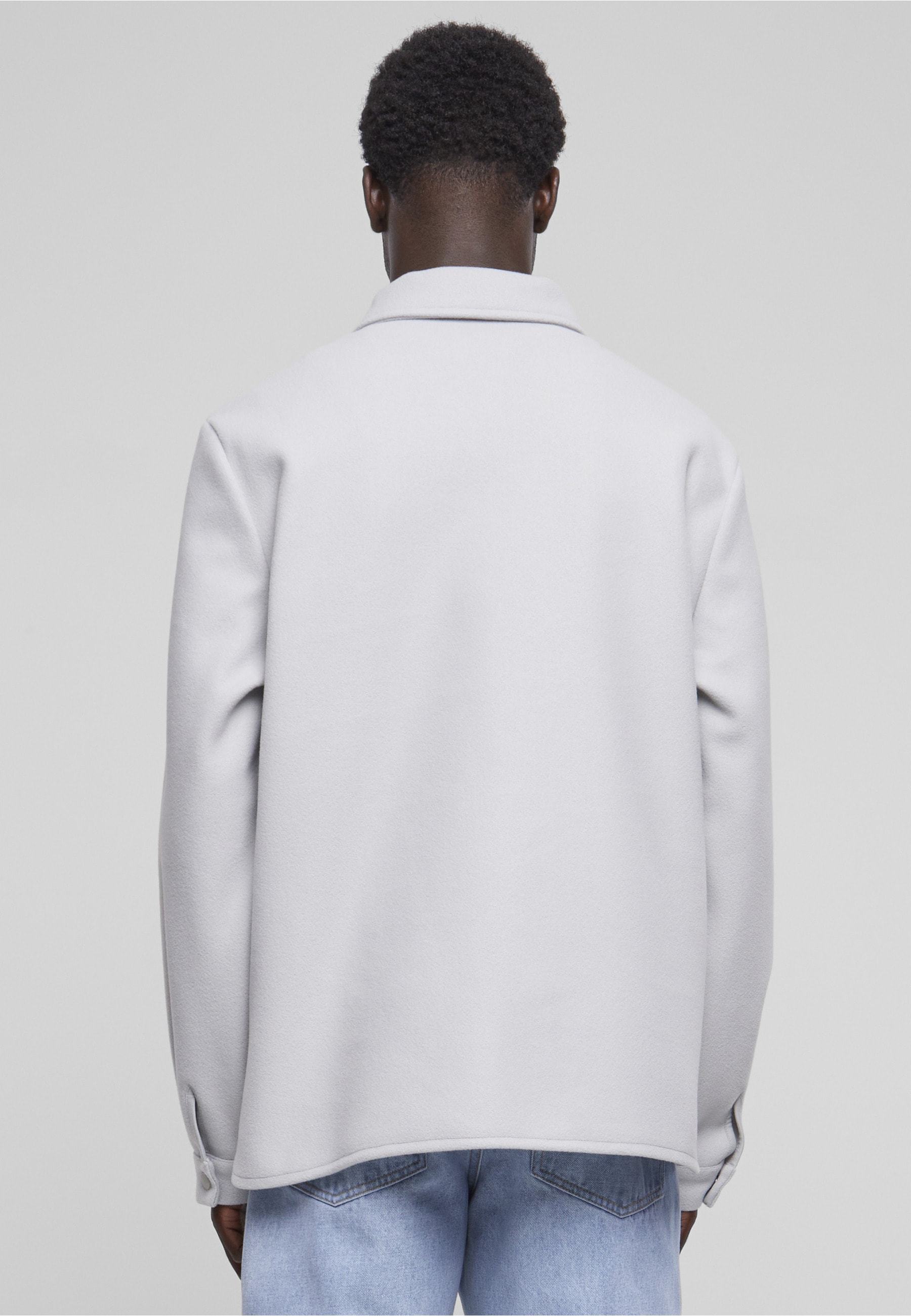 URBAN CLASSICS Kurzmantel »Urban Classics Herren Plain Overshirt«