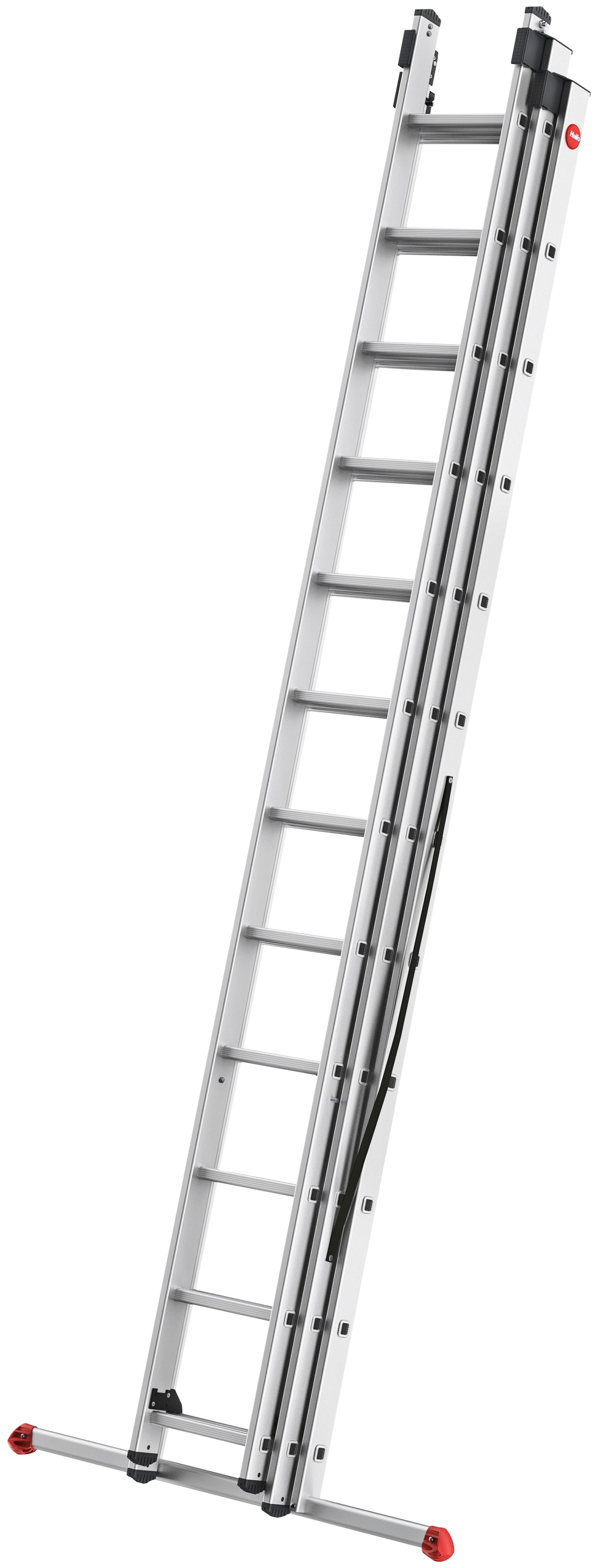 Hailo Vielzweckleiter »HobbyStep combi«, (Set), Aluminium Kombileiter 3-teilig 3x12 Sprossen