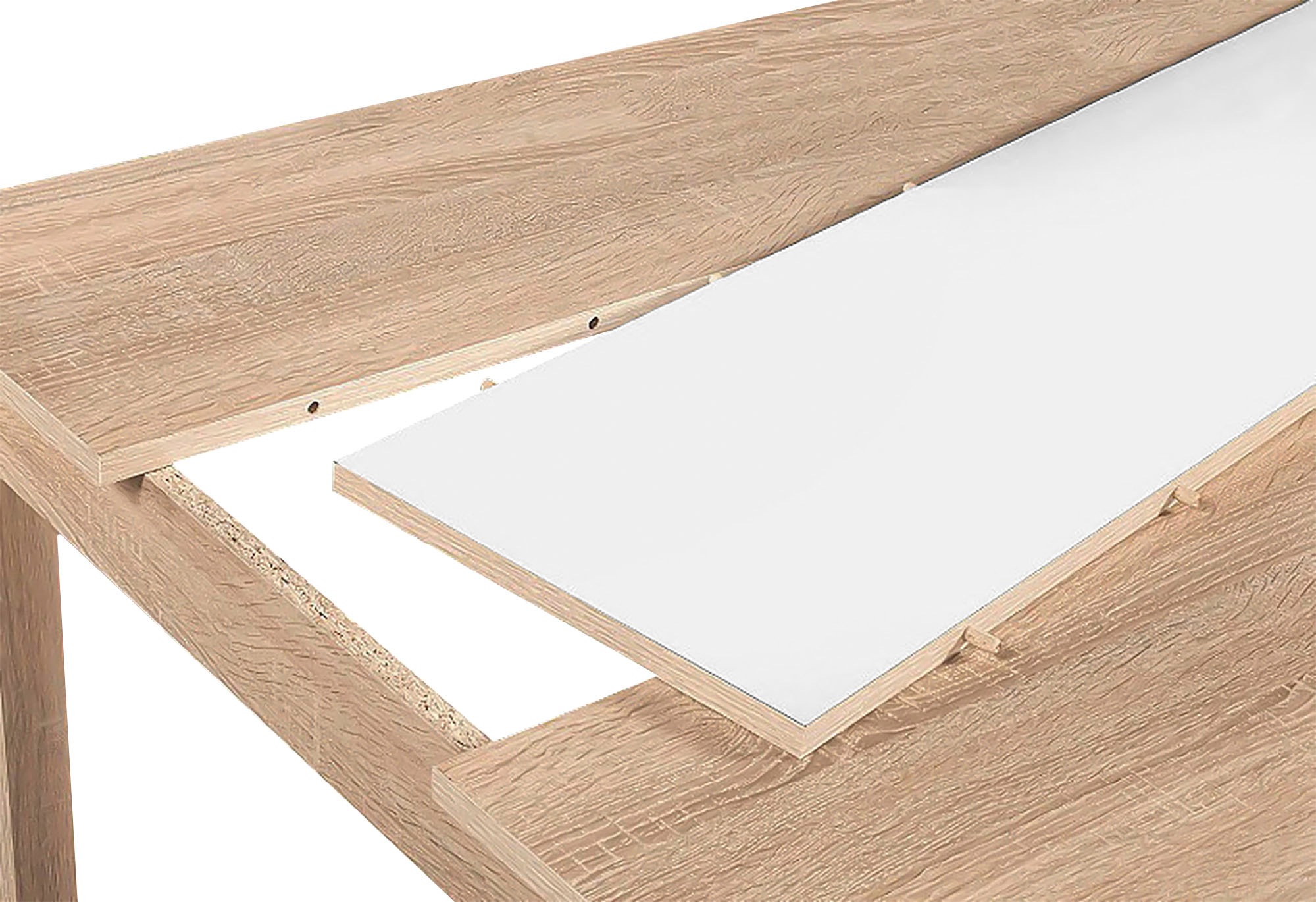 3. Bild von Homexperts Esstisch »NICO * 120 VS (90715)«, (1er Set), Einlegeplatte wendbar