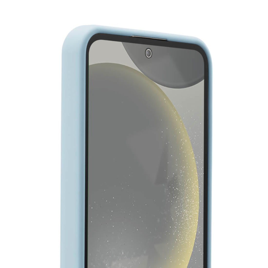 5. Bild von Hama Handyhülle »Handyhülle für Samsung Galaxy S24 durchsichtig blau, wireless Charging«, Smartphonetasche, Antivergilbung, Kratzschutz, erhöhte Kanten, Acryl