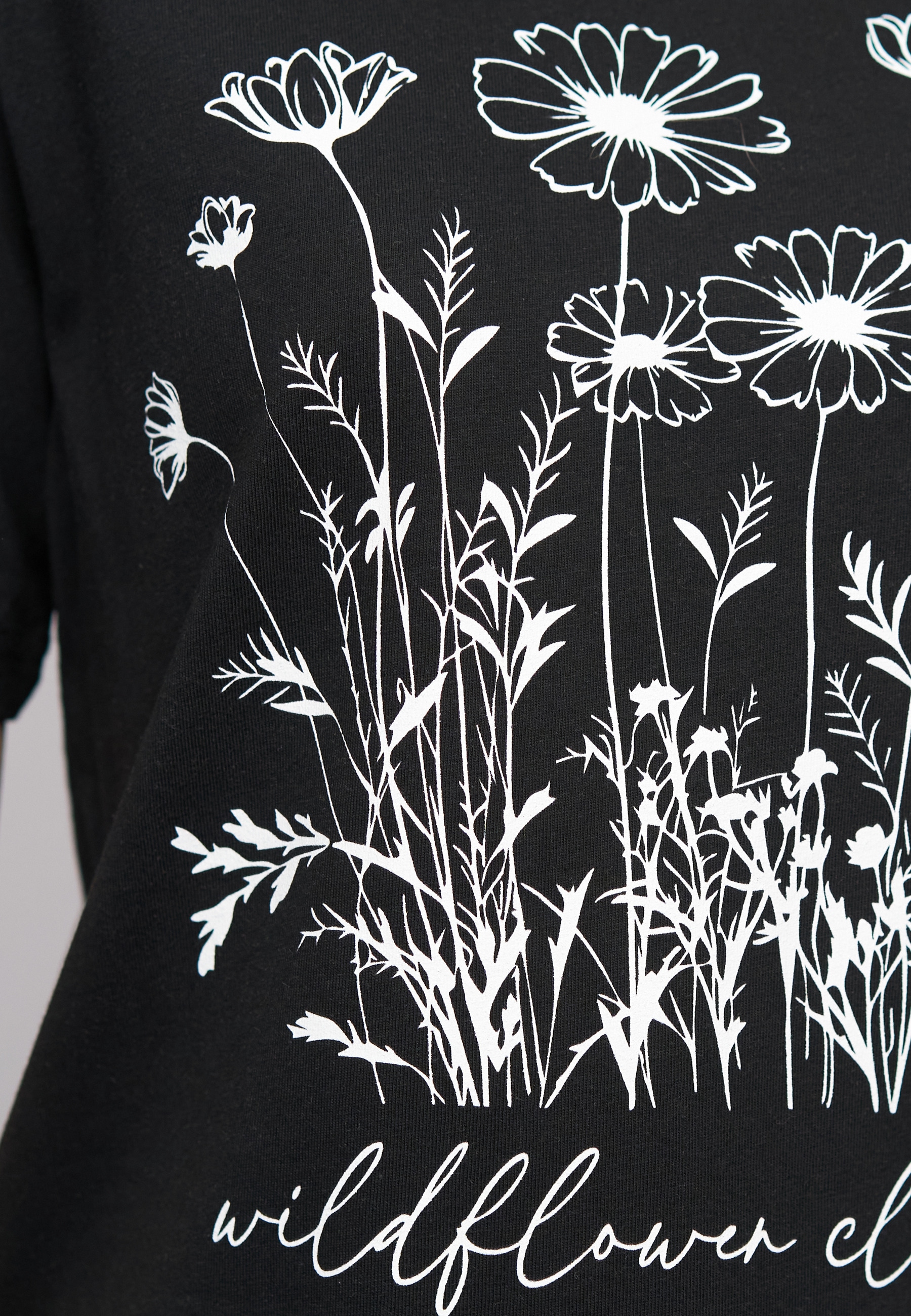 CLOUD 5IVE T-Shirt »CLOUD 5IVE Ladies 77 Wildflower Black Tee« 1 Stk.