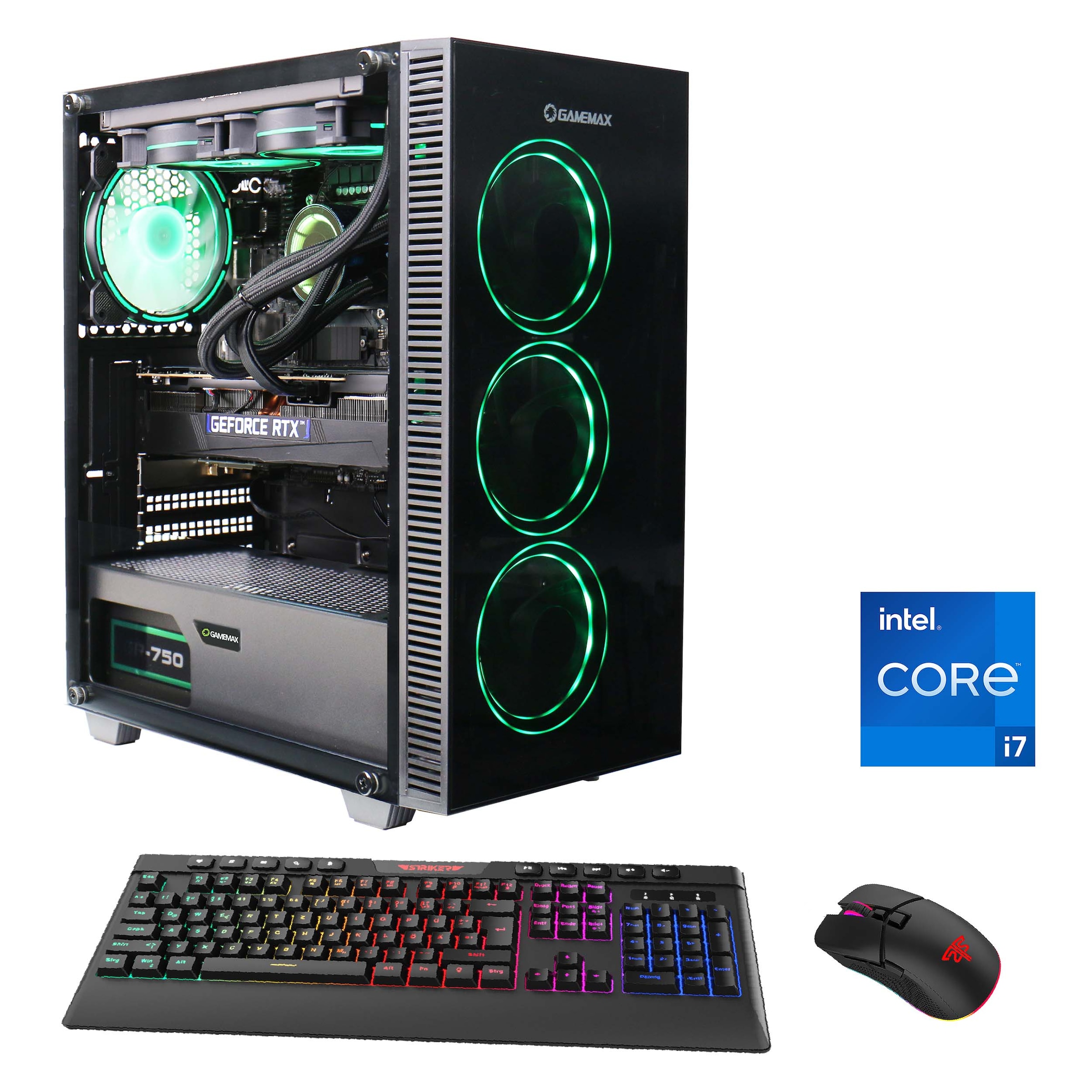 GAMEMAX Gaming-PC »Draco XD 6990«, PCIe SSD Gen4, Windows 11