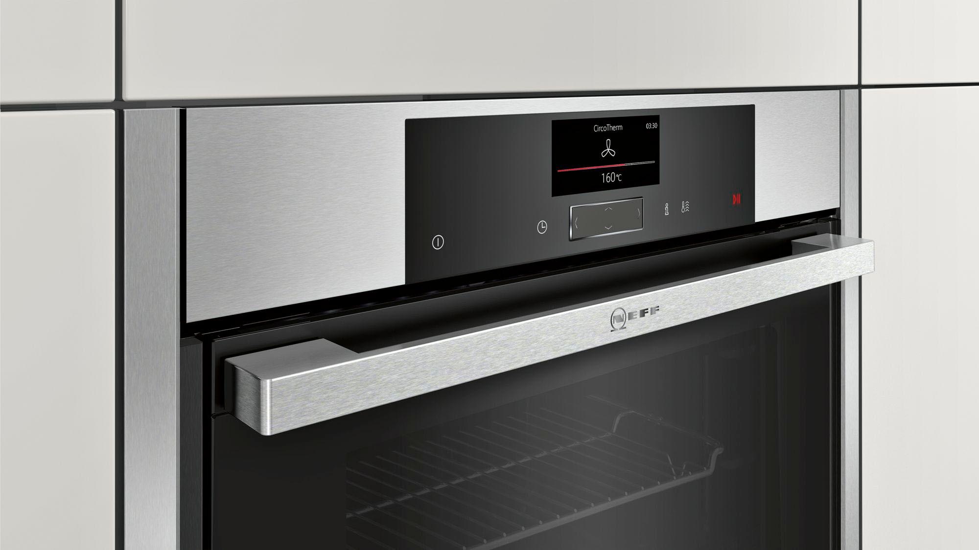 15. Bild von NEFF Einbaubackofen »B45CS24N0«, N 90, B45CS24N0, mit 1-fach-Teleskopauszug, easyClean, Slide&Hide®