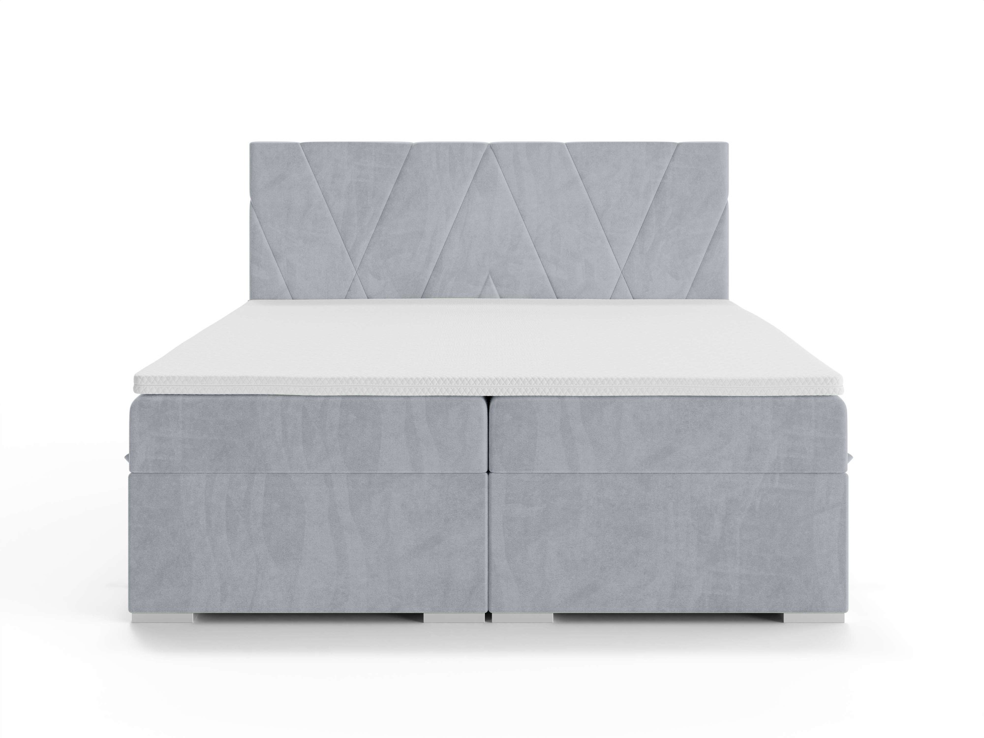 Places of Style Polsterbett »Liania mit Matratze und Topper, in 2 Breiten (160 und 180 cm)«, Boxspringbett mit Bettkasten, Matratze (BFK/TFK) und Topper