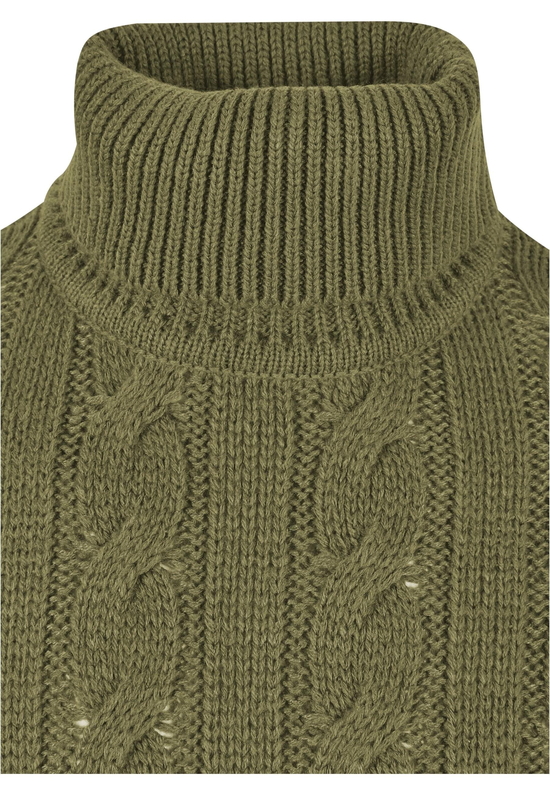 URBAN CLASSICS Rundhalspullover »Urban Classics Herren Boxy Roll Neck Sweater« 1 Stk. tlg.