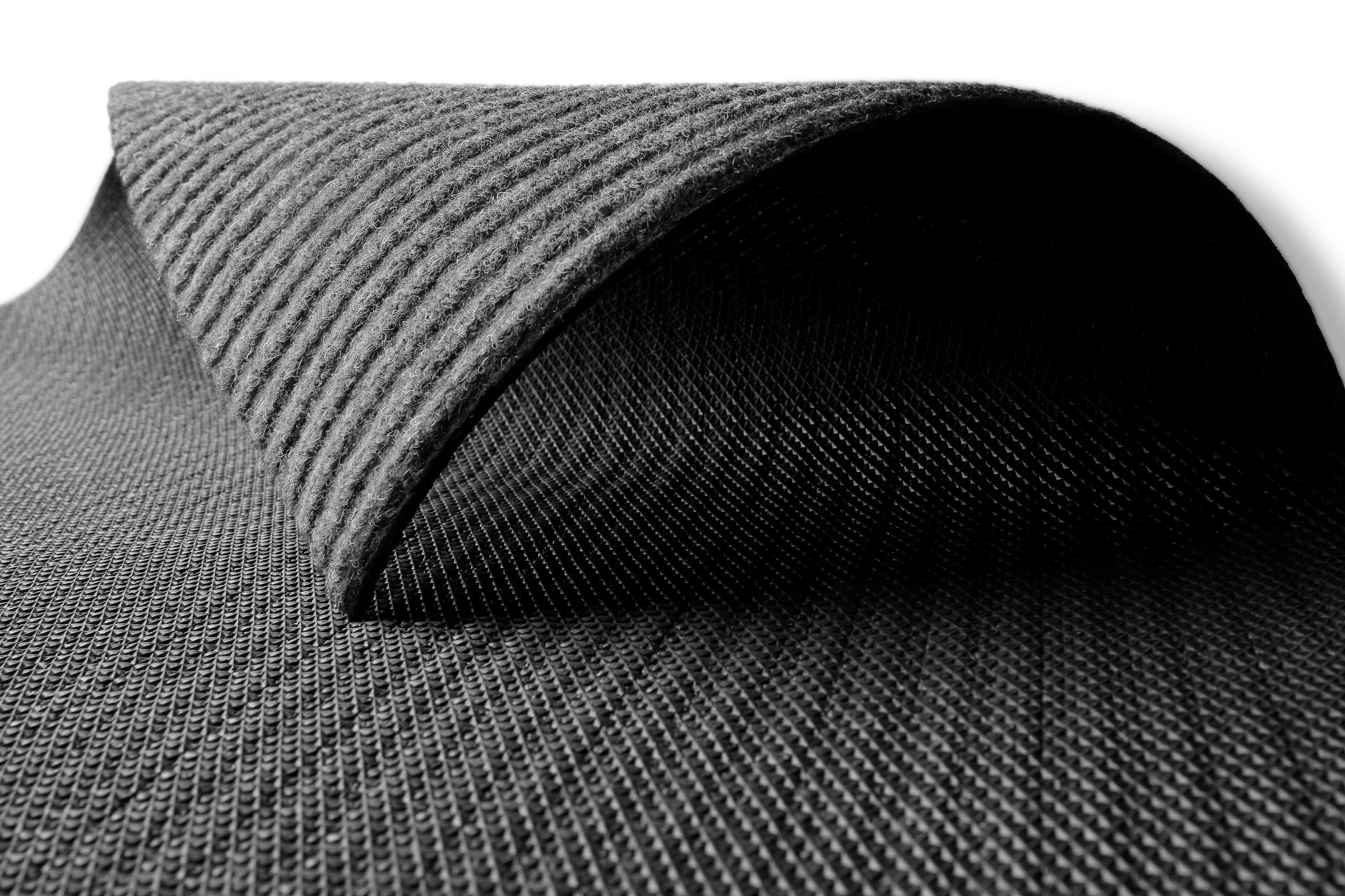 Wecon home Teppich »Buhai« quadratisch 3 mm Höhe ultraflacher Schmutzfangläufer, rutschfest, waschbar, wetterfest